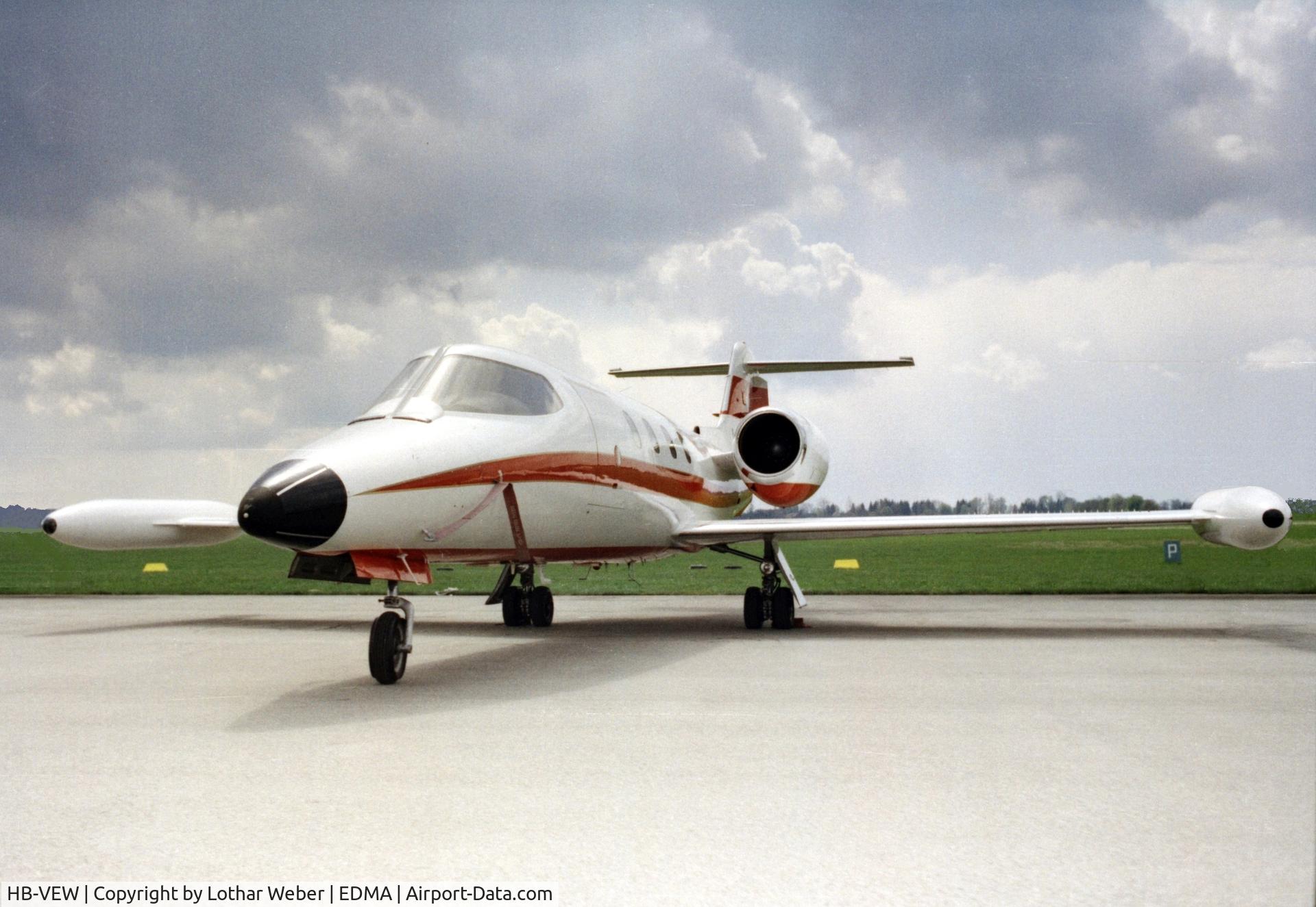 HB-VEW, 1976 Gates Learjet 35A C/N 088, Augsburg Airport Germany