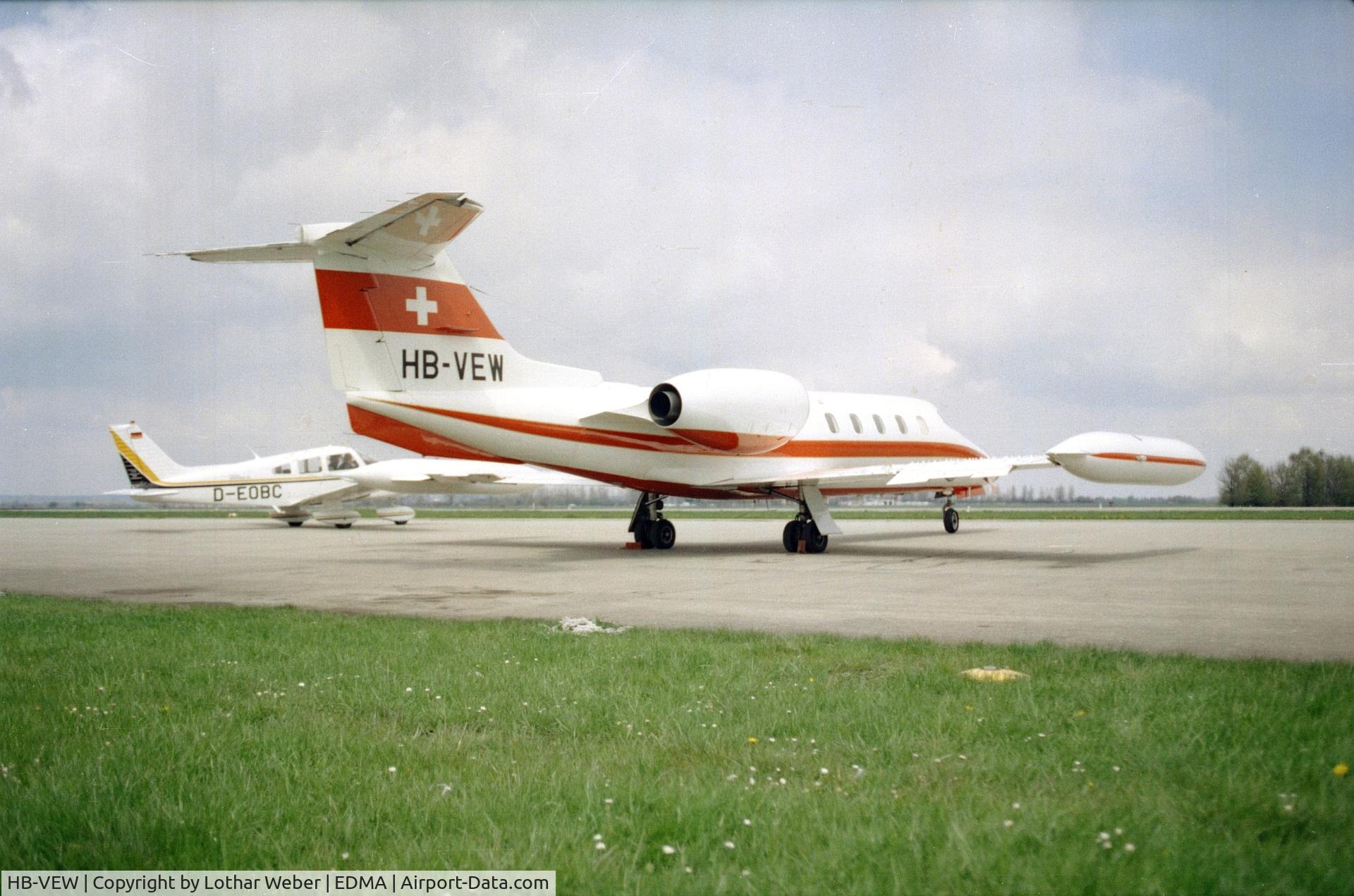 HB-VEW, 1976 Gates Learjet 35A C/N 088, Augsburg Airport Germany