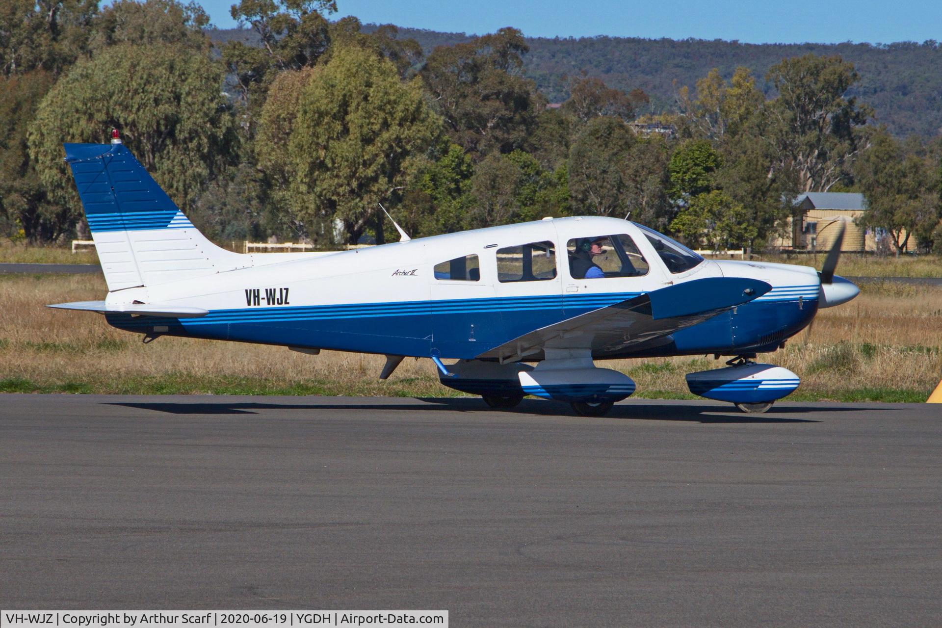 VH-WJZ, 1979 Piper PA-28-181 C/N 28-8090006, Gunnedah Airport NSW June 2020