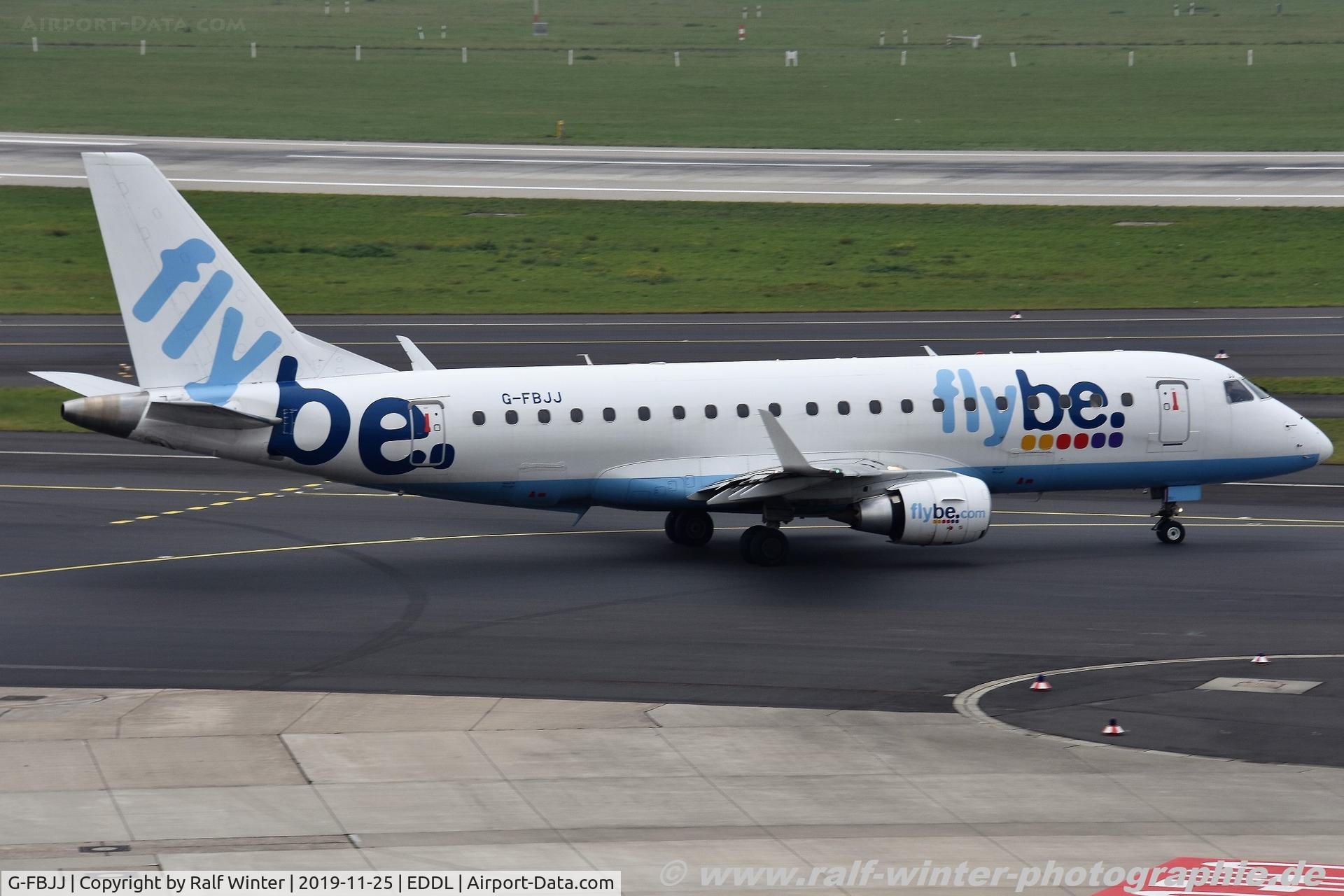 G-FBJJ, 2012 Embraer 175STD (ERJ-170-200) C/N 17000358, Embraer ERJ-175STD 170-200 - BE BEE FlyBe - 17000358 - G-FBJJ - 25.11.2019 - DUS