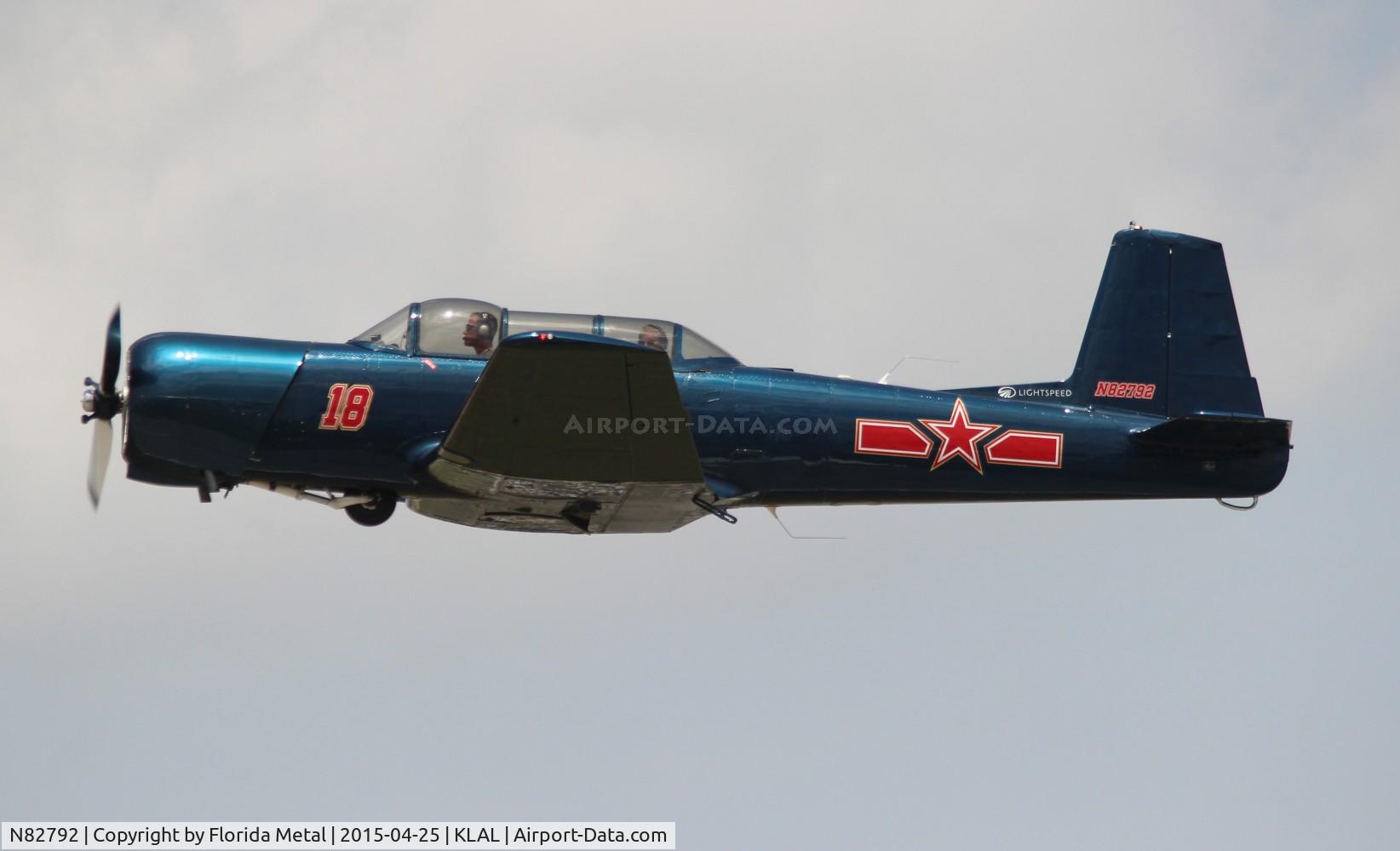 N82792, 1976 Nanchang CJ-6A C/N 2932018, SNF LAL 2015