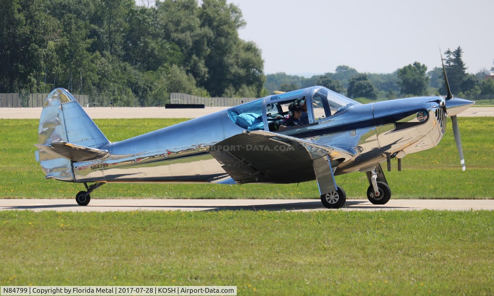 N84799, 1946 Globe GC-1B Swift C/N 1492, EAA OSH 2017