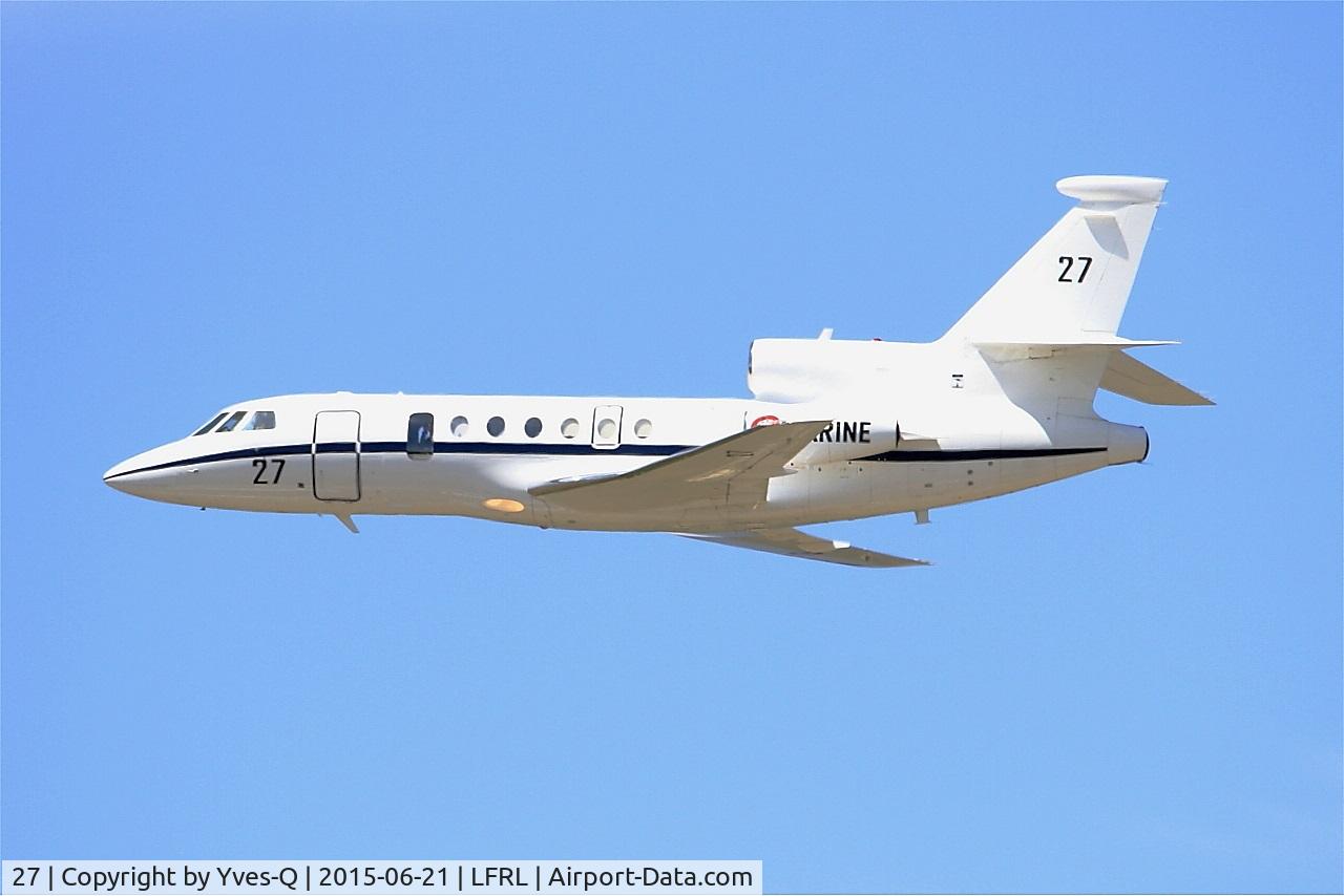 27, Dassault Falcon 50 Surmar C/N 27, Dassault Falcon 50 MS Surmar, On display, Lanvéoc-Poulmic (LFRL) Open day 2015