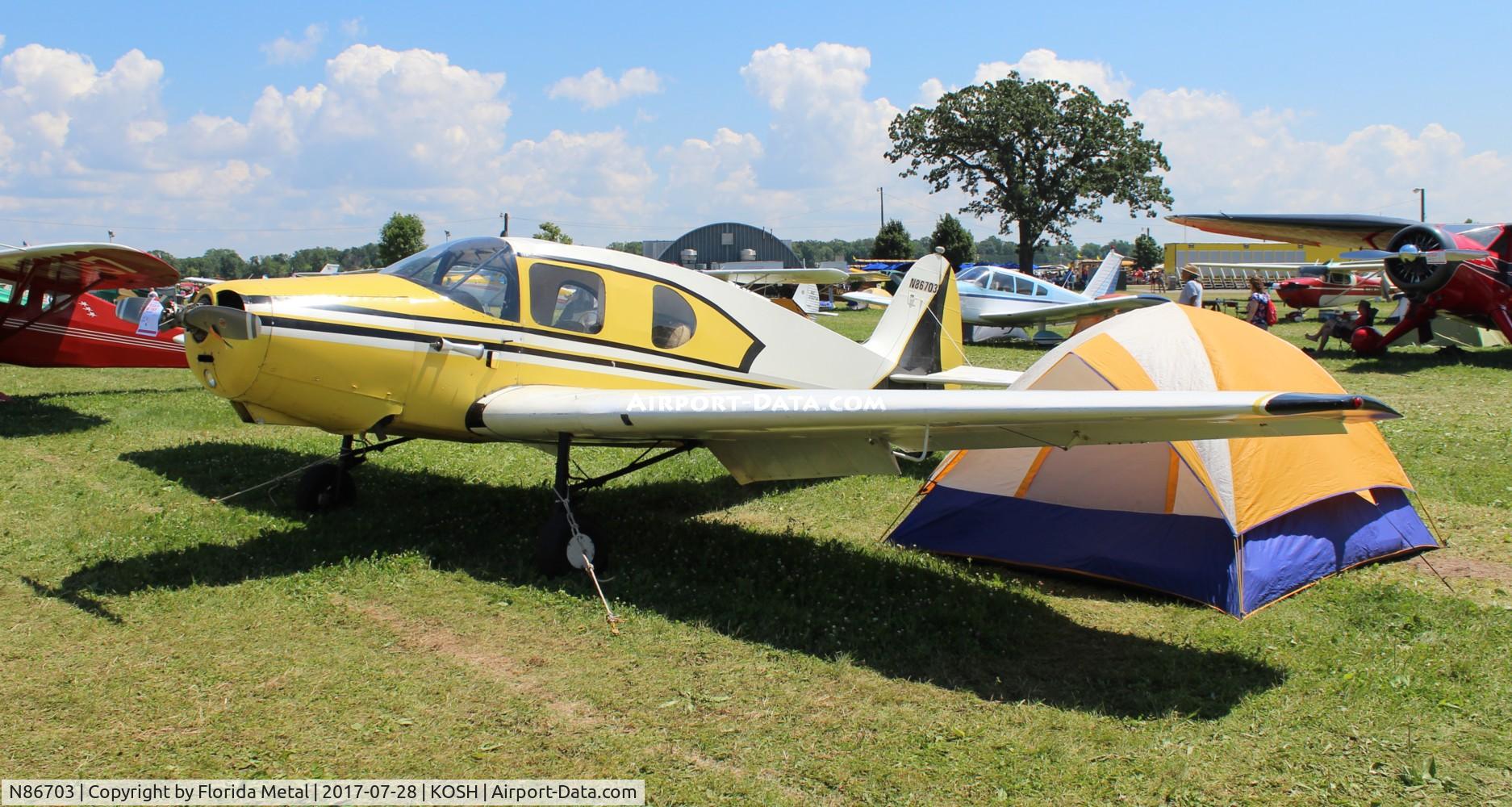 N86703, 1946 Bellanca 14-13 Cruisair Senior C/N 1064, EAA OSH 2017