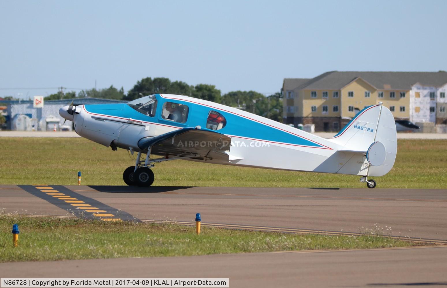 N86728, 1946 Bellanca 14-13-2 Cruisair Senior C/N 1089, SNF LAL 2017