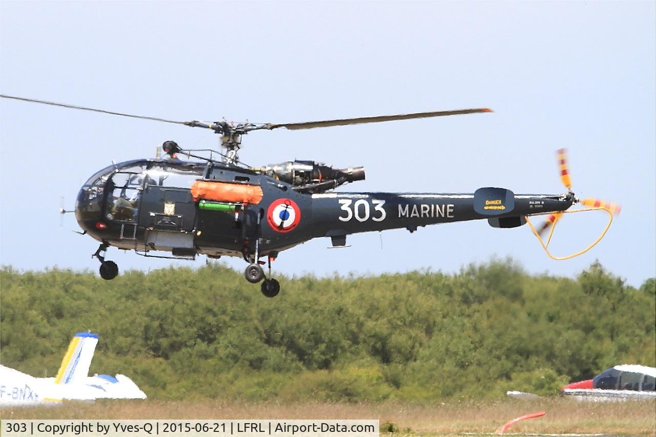 303, Sud Aviation SA-319B Alouette III C/N 2303, Aerospatiale SA-319B Alouette III, Take off, Lanvéoc-Poulmic Naval Air Base (LFRL) Open day 2015