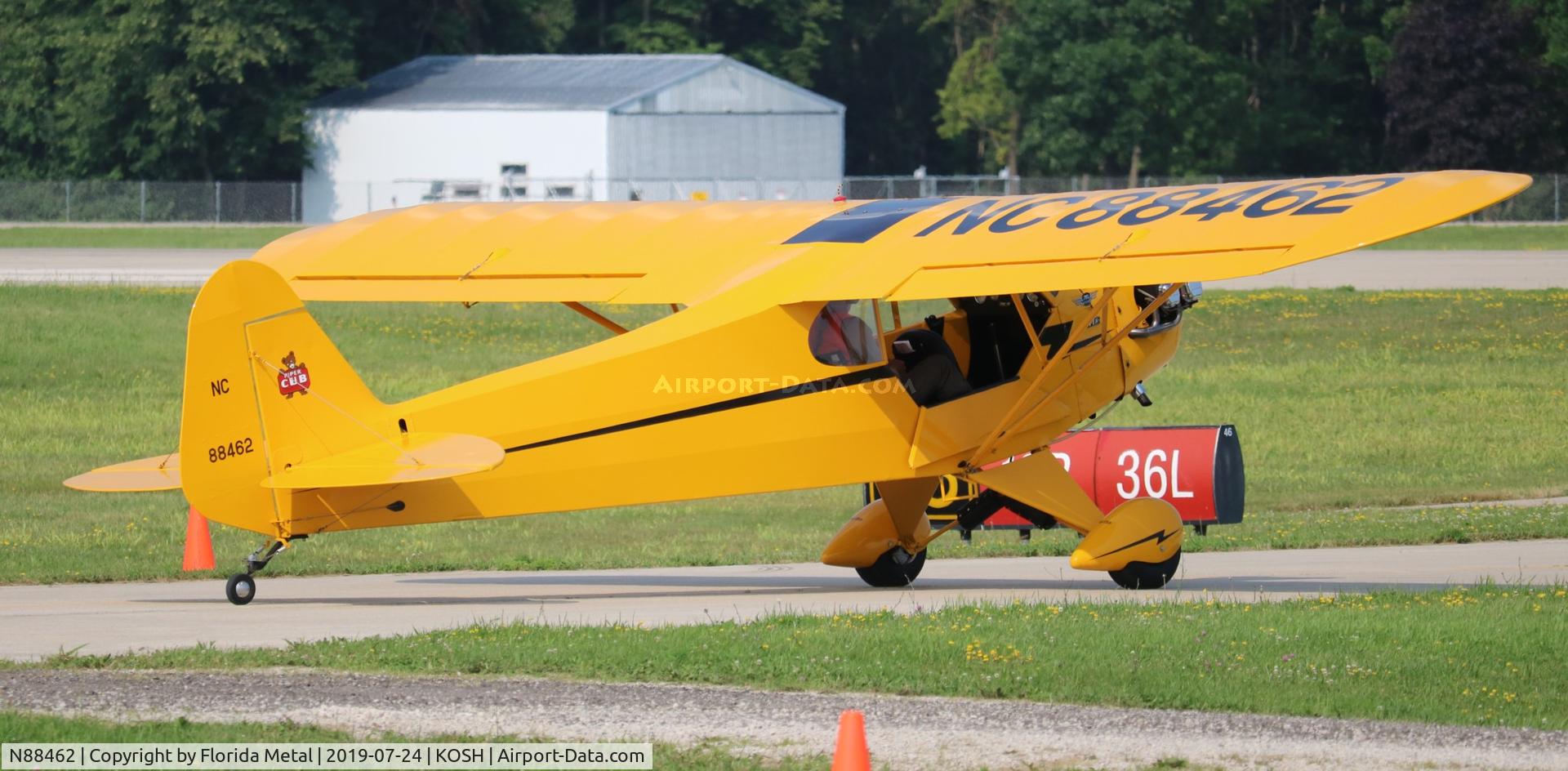 N88462, 1946 Piper J3C-65 Cub C/N 16086, EAA OSH 2019