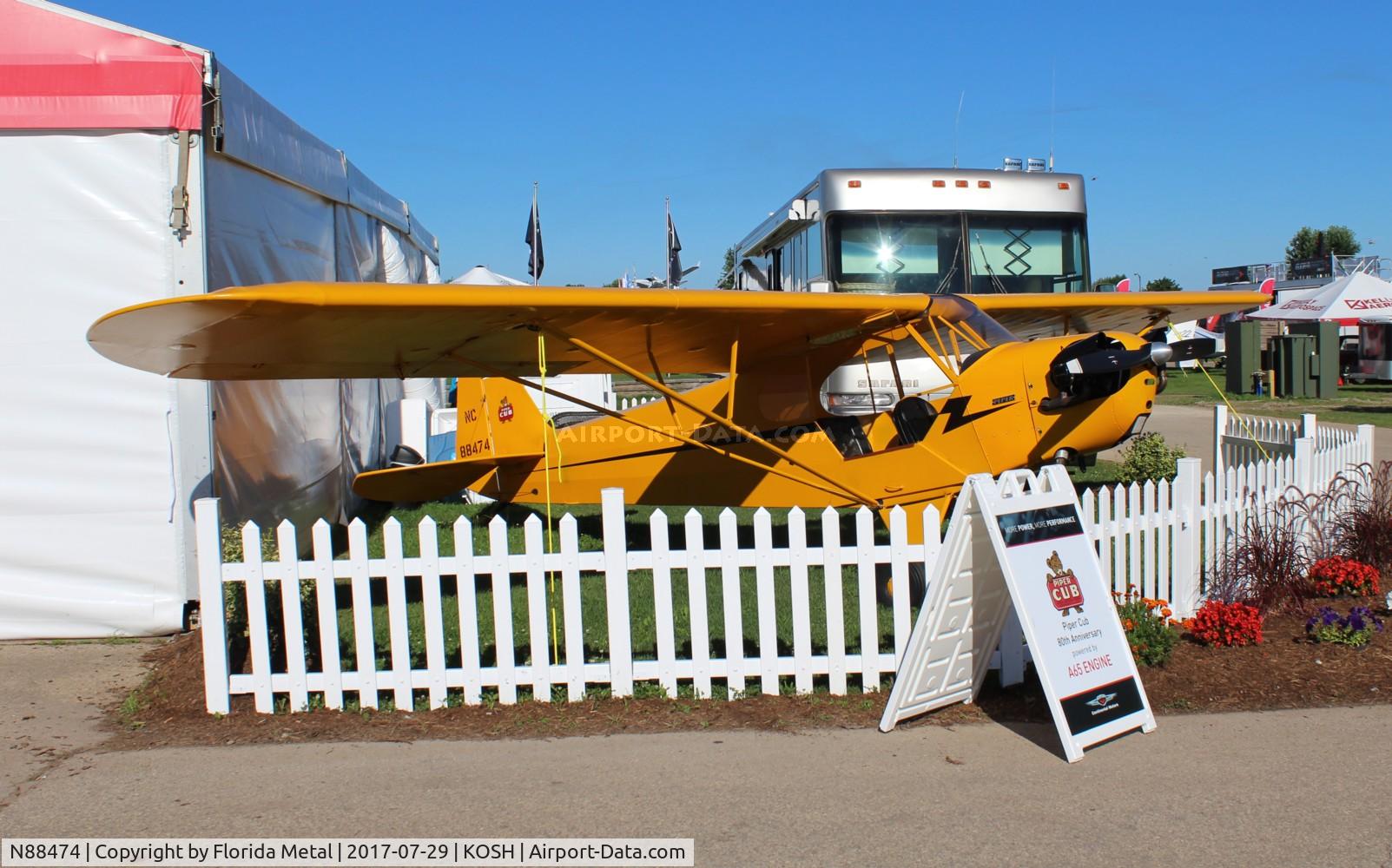 N88474, 1946 Piper J3C-65 Cub Cub C/N 16098, EAA OSH 2017