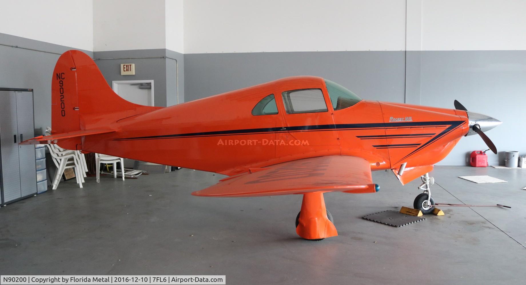 N90200, 1946 Johnson Rocket 185 C/N 7, Spruce Creek 2016