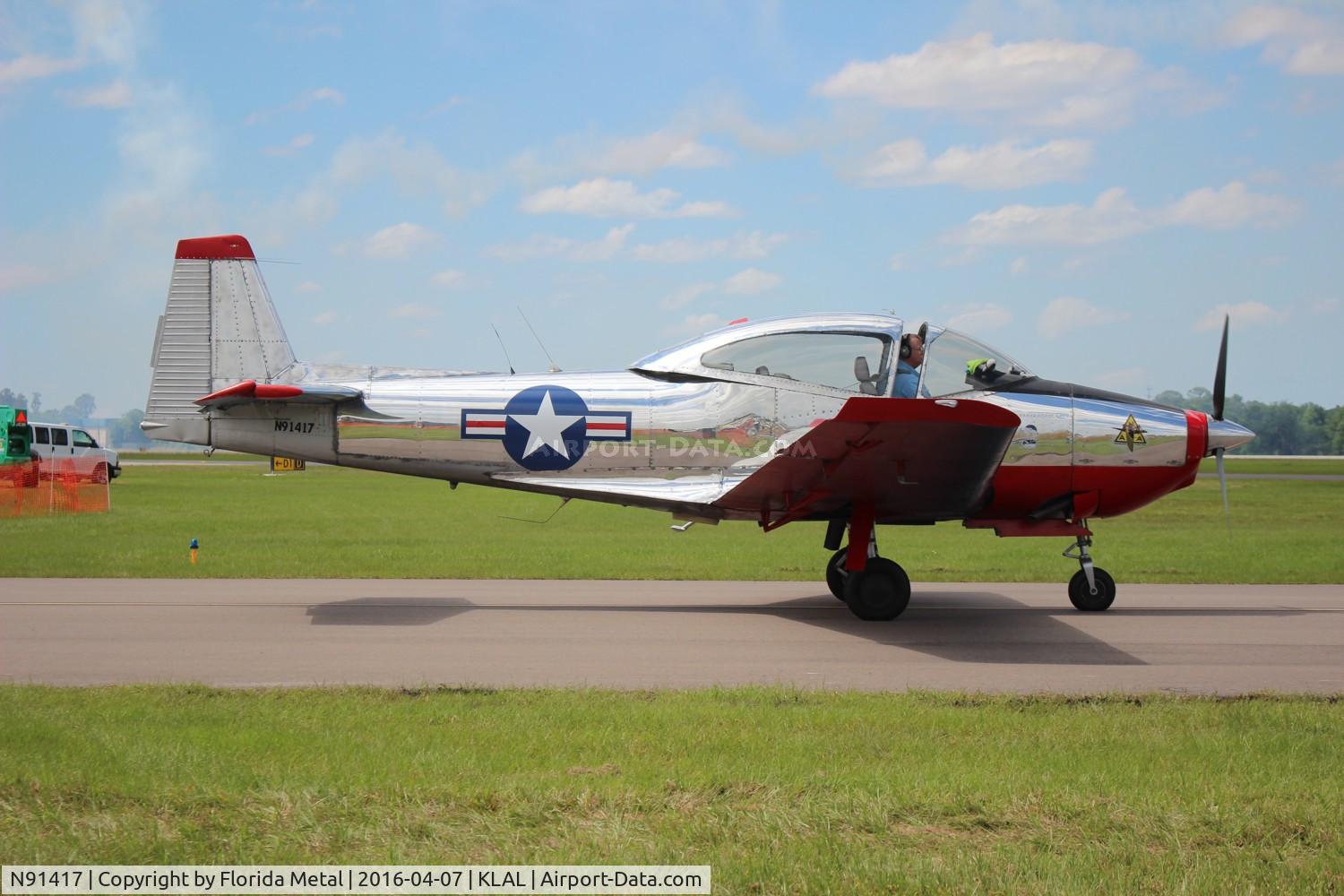 N91417, 1946 North American Navion C/N NAV-4-254, SNF LAL 2016