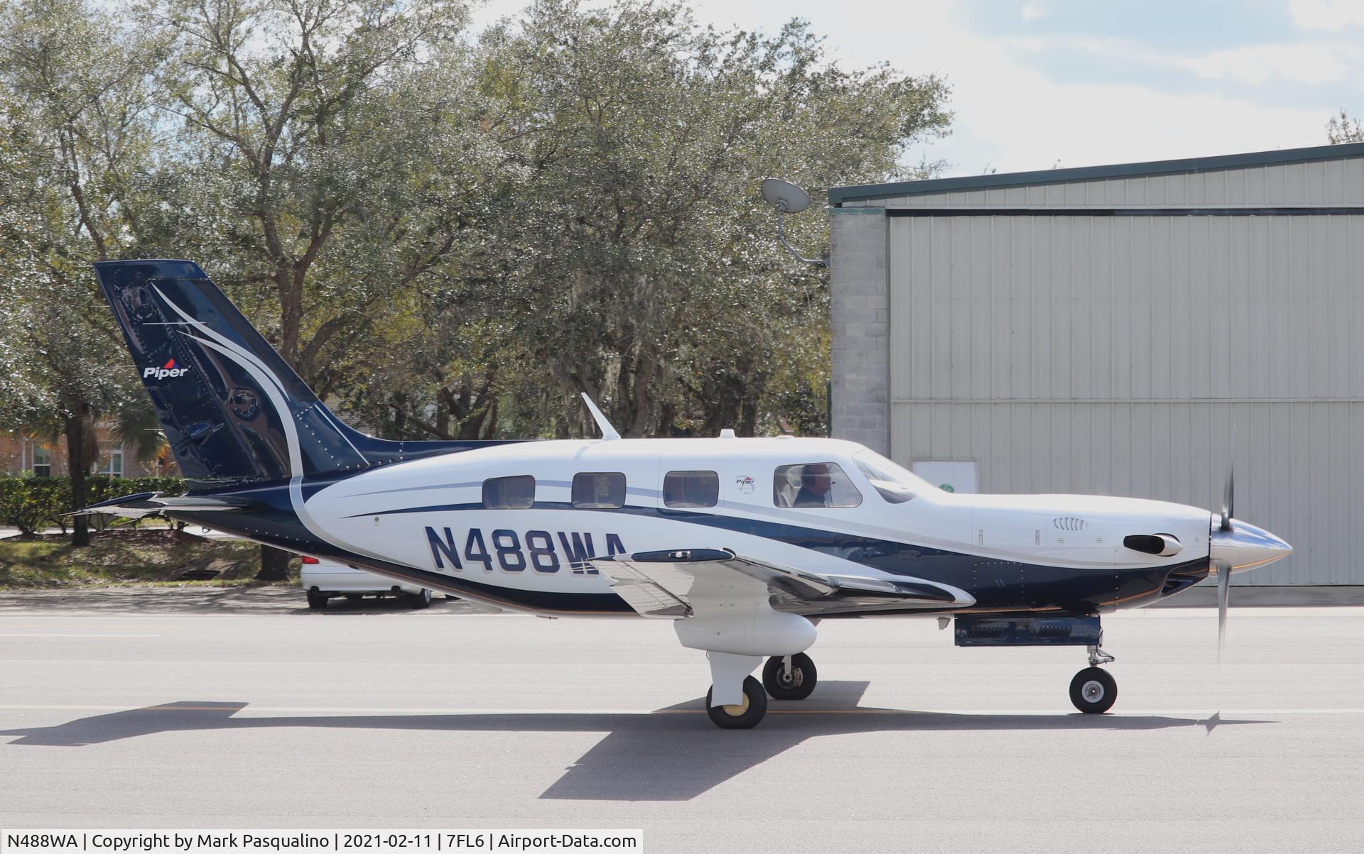N488WA, 2012 Piper PA-46-500TP C/N 4697488, Piper PA46-500TP
