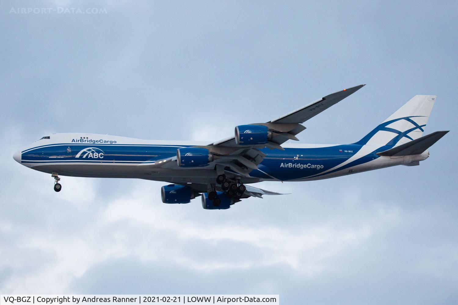 VQ-BGZ, 2012 Boeing 747-8HVF/SCD C/N 37580, AirBridgeCargo Boeing 747