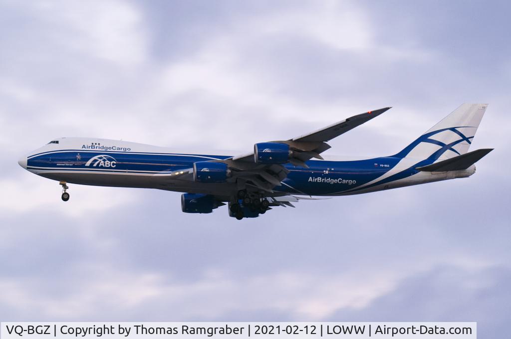 VQ-BGZ, 2012 Boeing 747-8HVF/SCD C/N 37580, Air Bridge Cargo Boeing 747-8HVF(SCD)