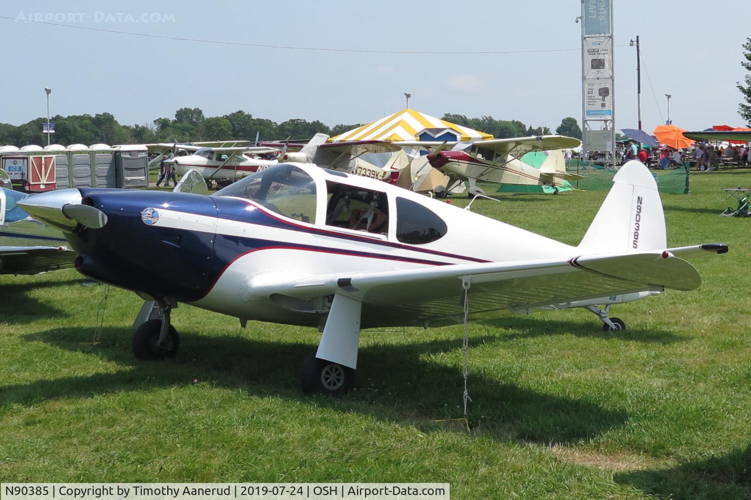 N90385, 1946 Universal Globe GC-1B Swift C/N 399, 1946 Universal Globe GC-1B, c/n: 399, AirVenture 2019