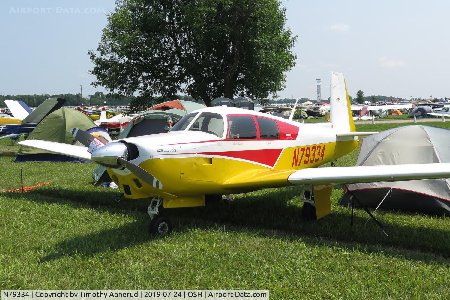 N79334, 1965 Mooney M20C Ranger C/N 2998, 1965 Mooney M20C, c/n: 2998, AirVenture 2019