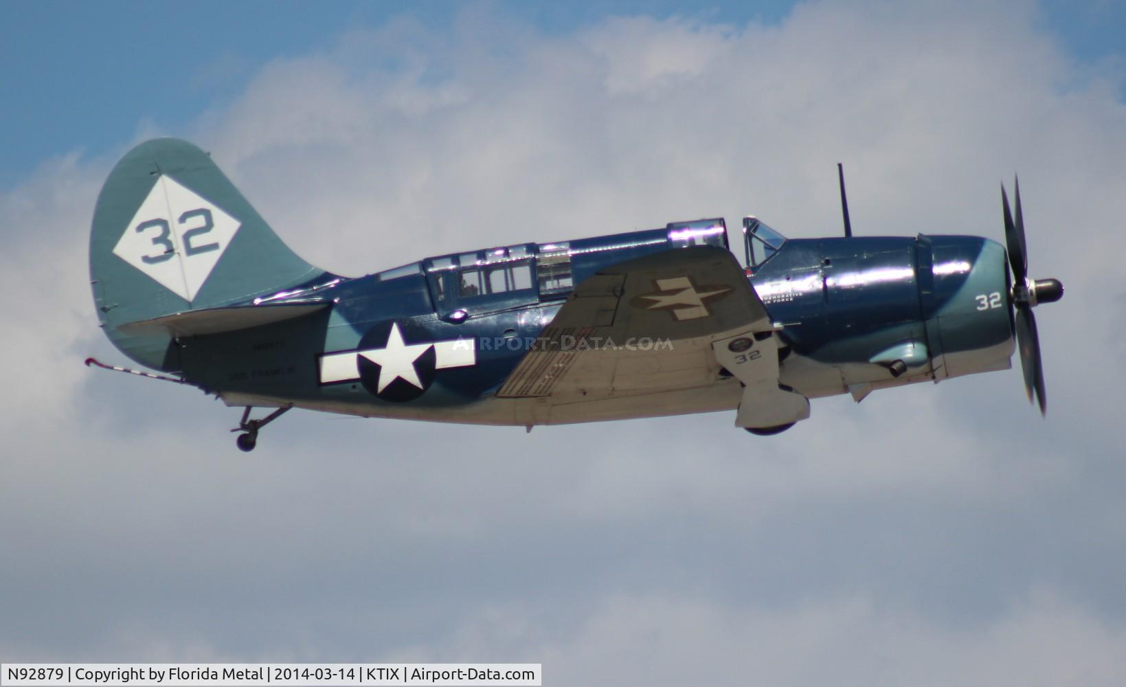 N92879, 1944 Curtiss SB2C-5 Helldiver C/N 83725, TICO 2014