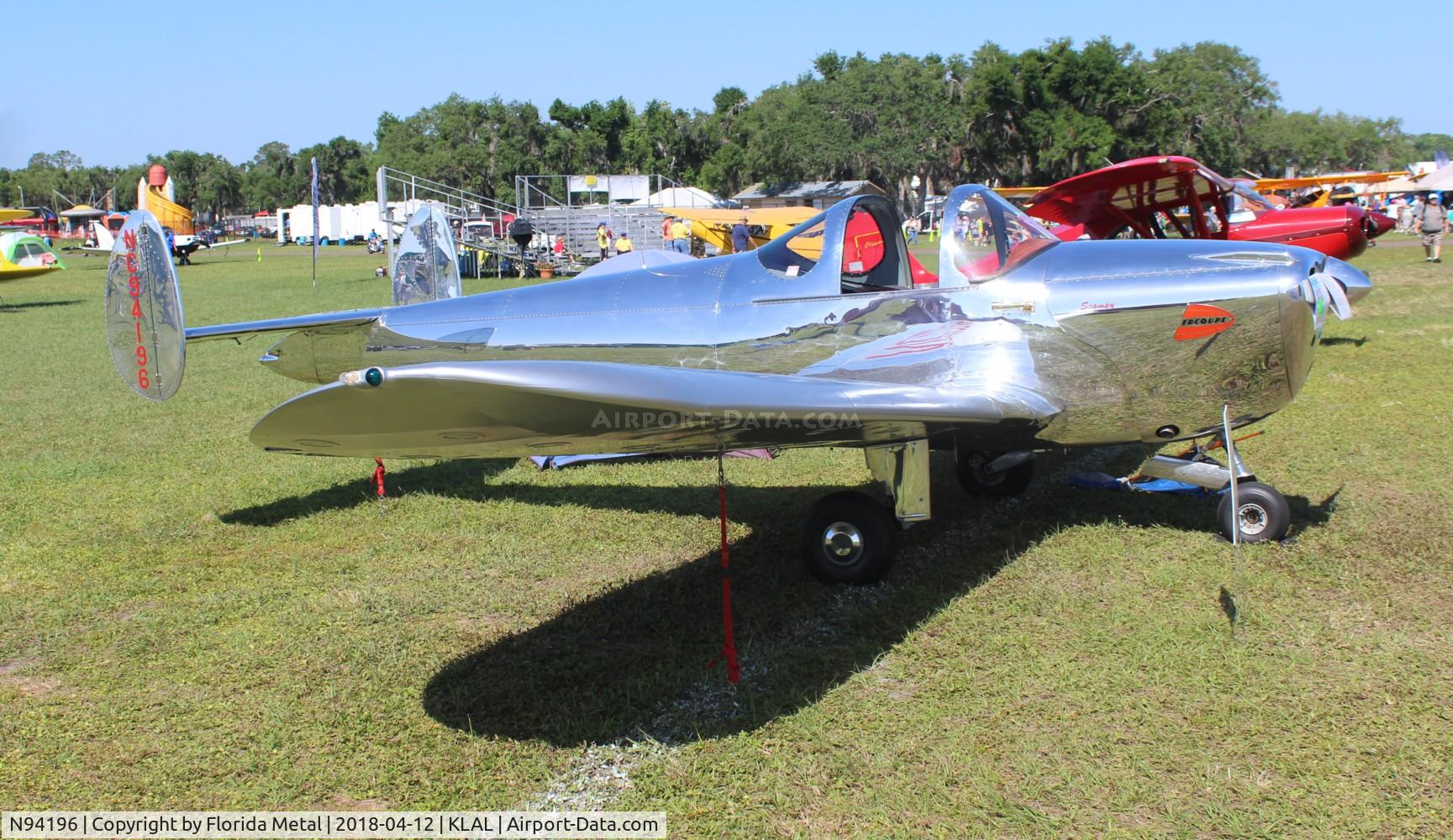 N94196, 1946 Erco 415D Ercoupe C/N 1519, SNF LAL 2018