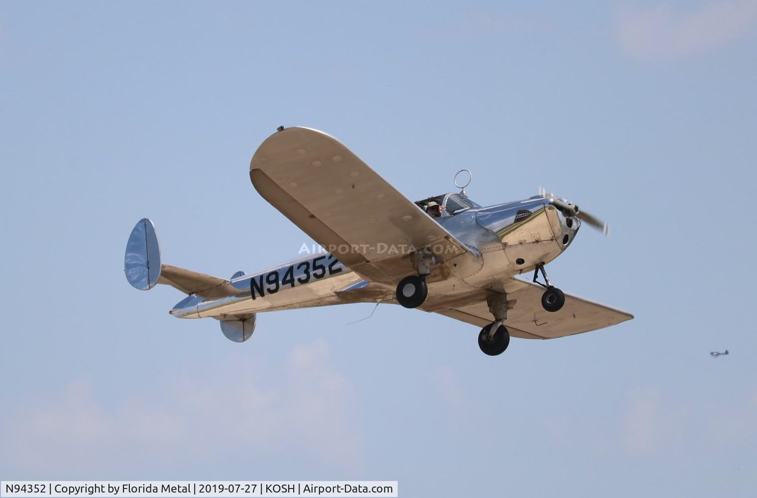 N94352, 1946 Erco 415C Ercoupe C/N 1575, EAA OSH 2019