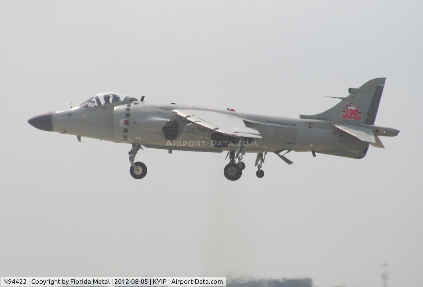 N94422, 1979 British Aerospace Sea Harrier F/A.2 C/N 41H-912002/DB2, TOM YIP 2012