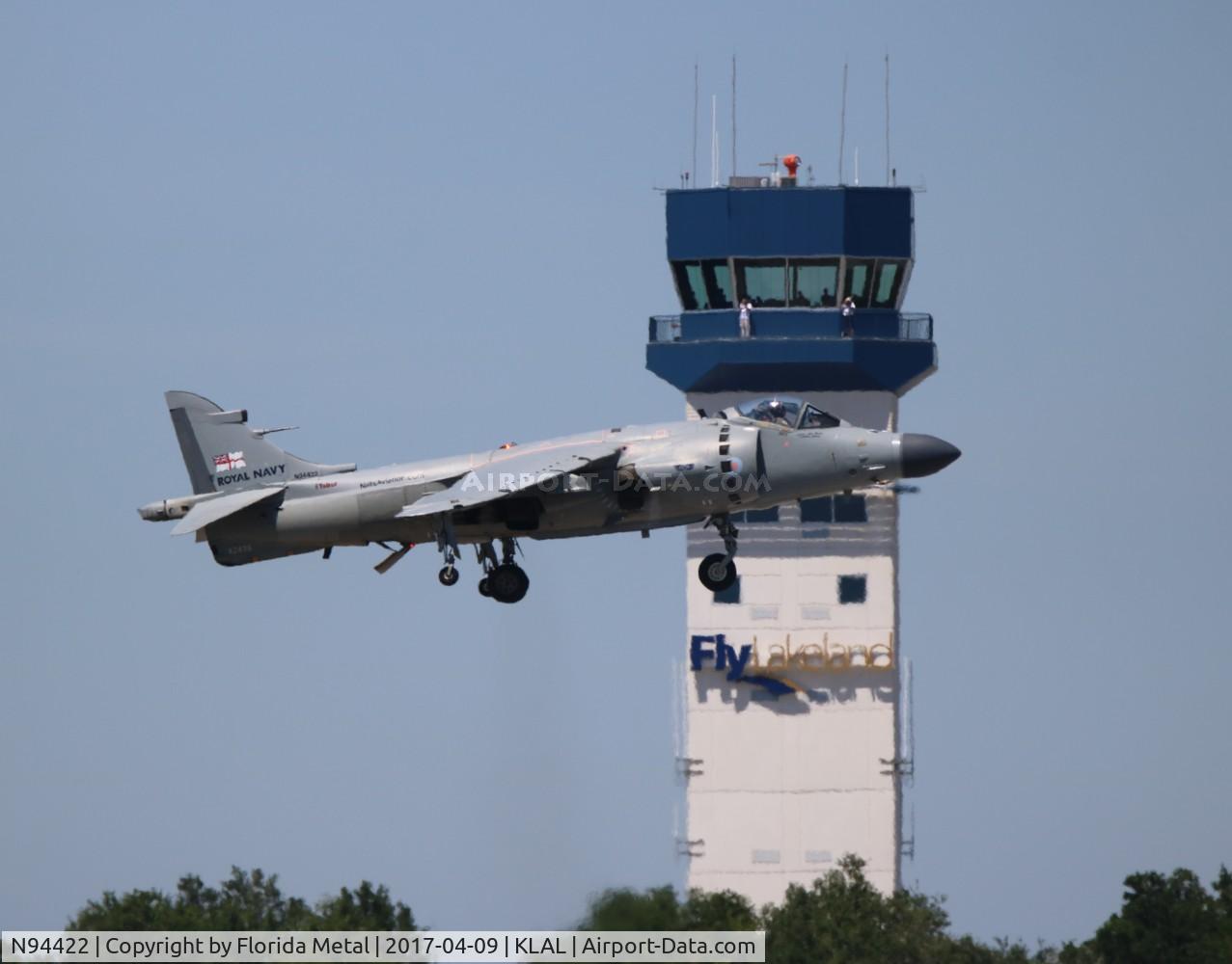 N94422, 1979 British Aerospace Sea Harrier F/A.2 C/N 41H-912002/DB2, SNF LAL 2017