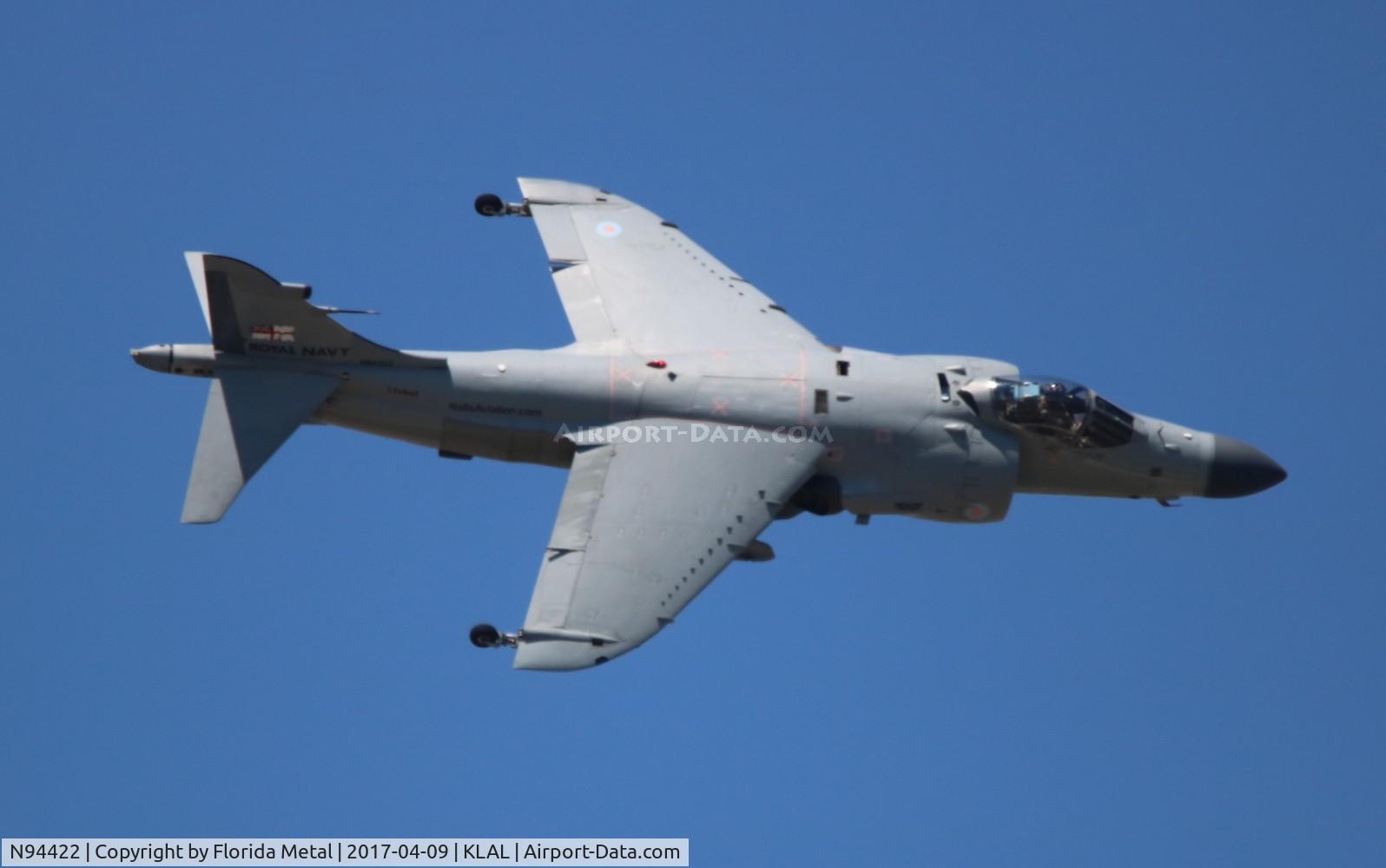N94422, 1979 British Aerospace Sea Harrier F/A.2 C/N 41H-912002/DB2, SNF LAL 2017