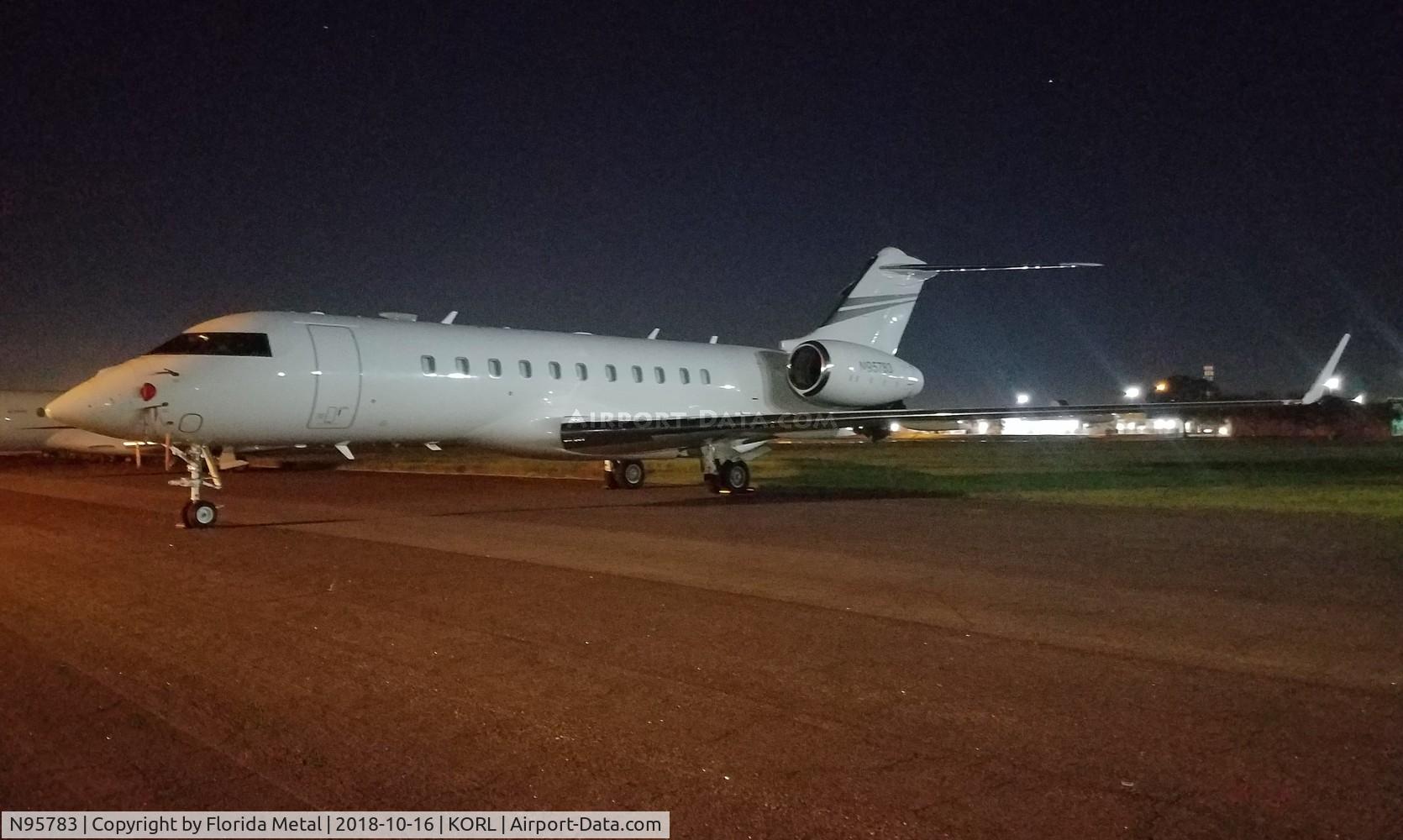 N95783, 2013 Bombardier BD-700-1A11 Global 5000 C/N 9586, NBAA ORL 2018