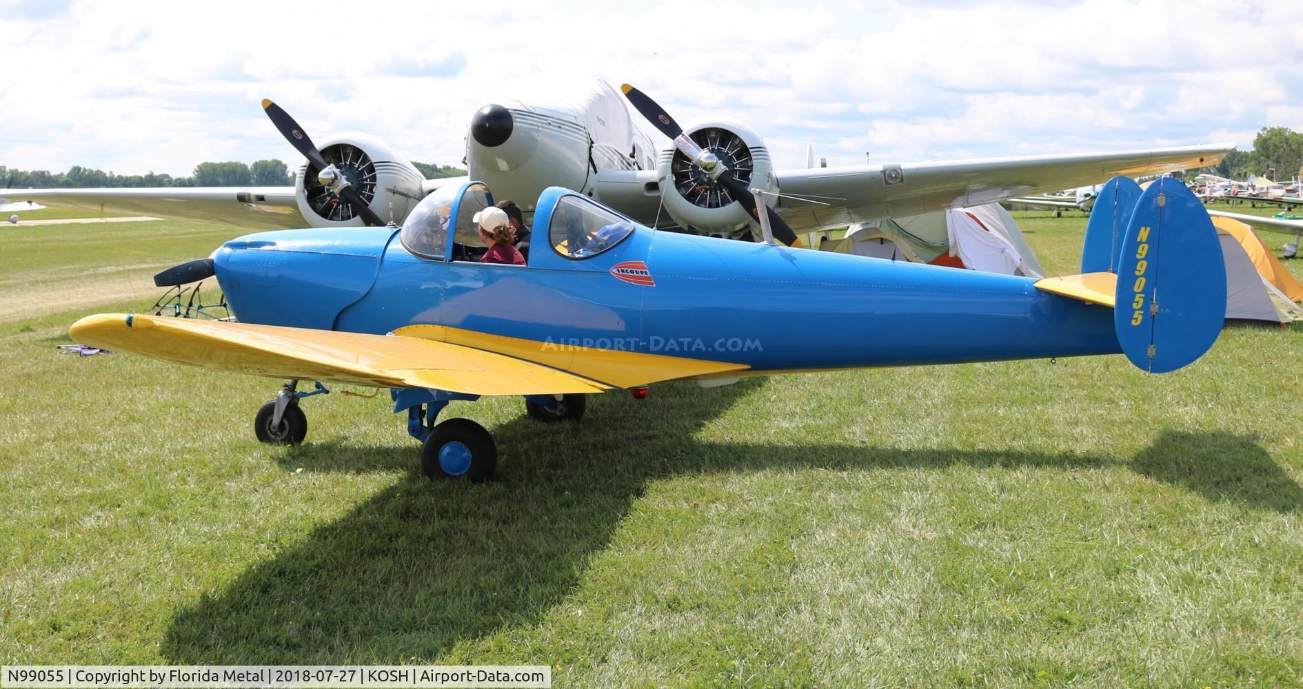 N99055, 1946 Erco 415D Ercoupe C/N 1678, EAA OSH 2018