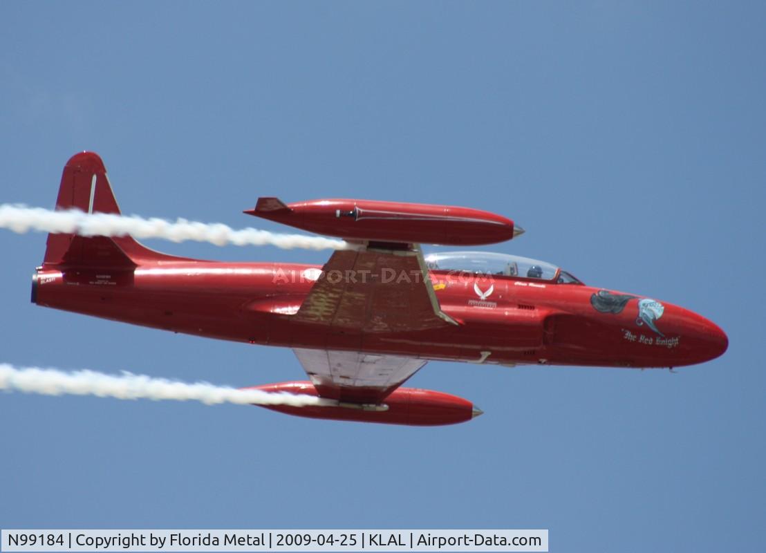 N99184, 1955 Canadair T-33AN Silver Star 3 C/N T33-98, SNF LAL 2009