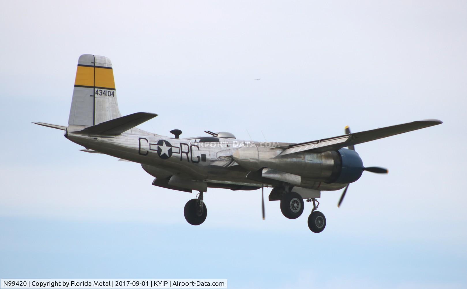 N99420, 1944 Douglas B-26B Invader C/N 27383, TOM YIP 2017