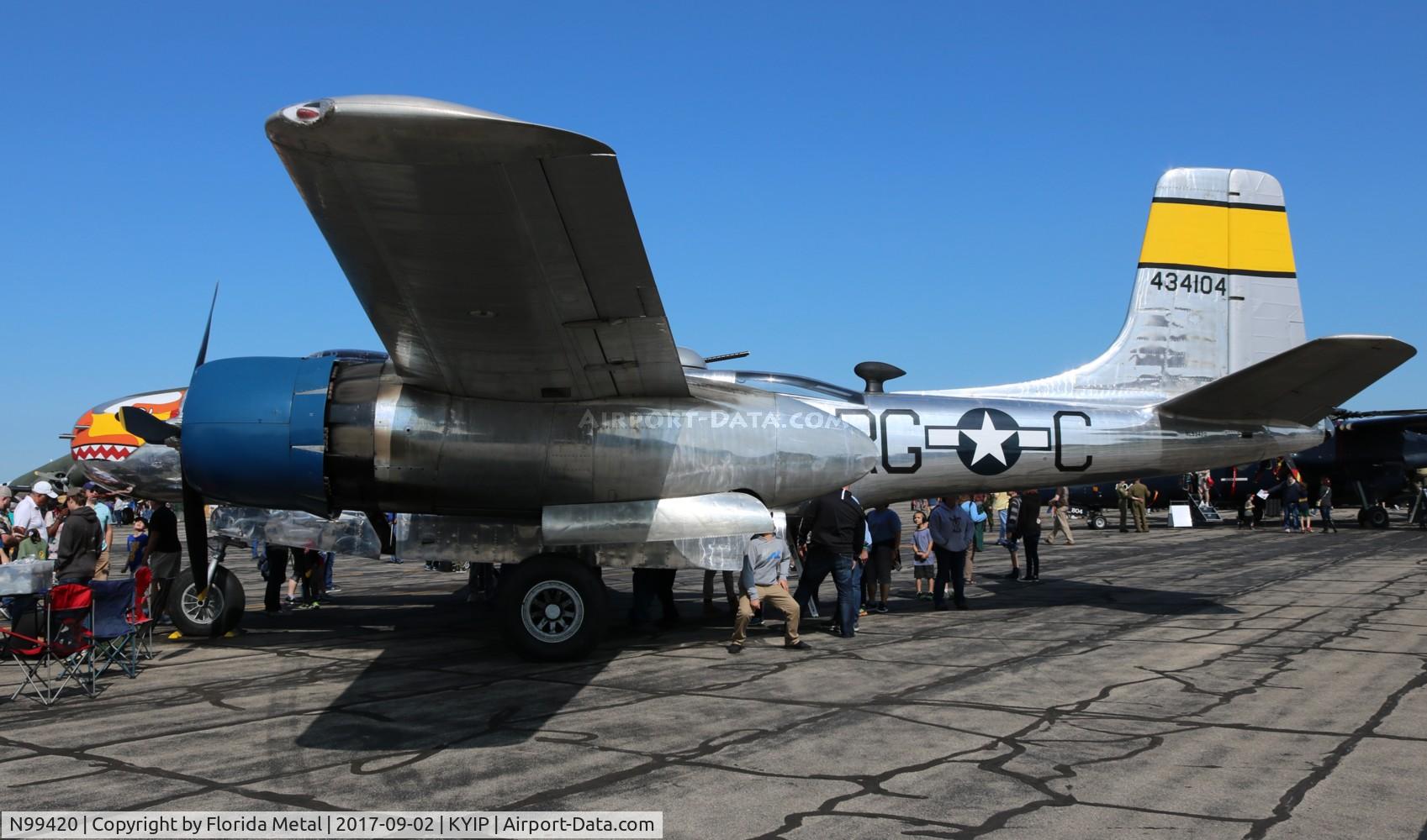 N99420, 1944 Douglas B-26B Invader C/N 27383, TOM YIP 2017
