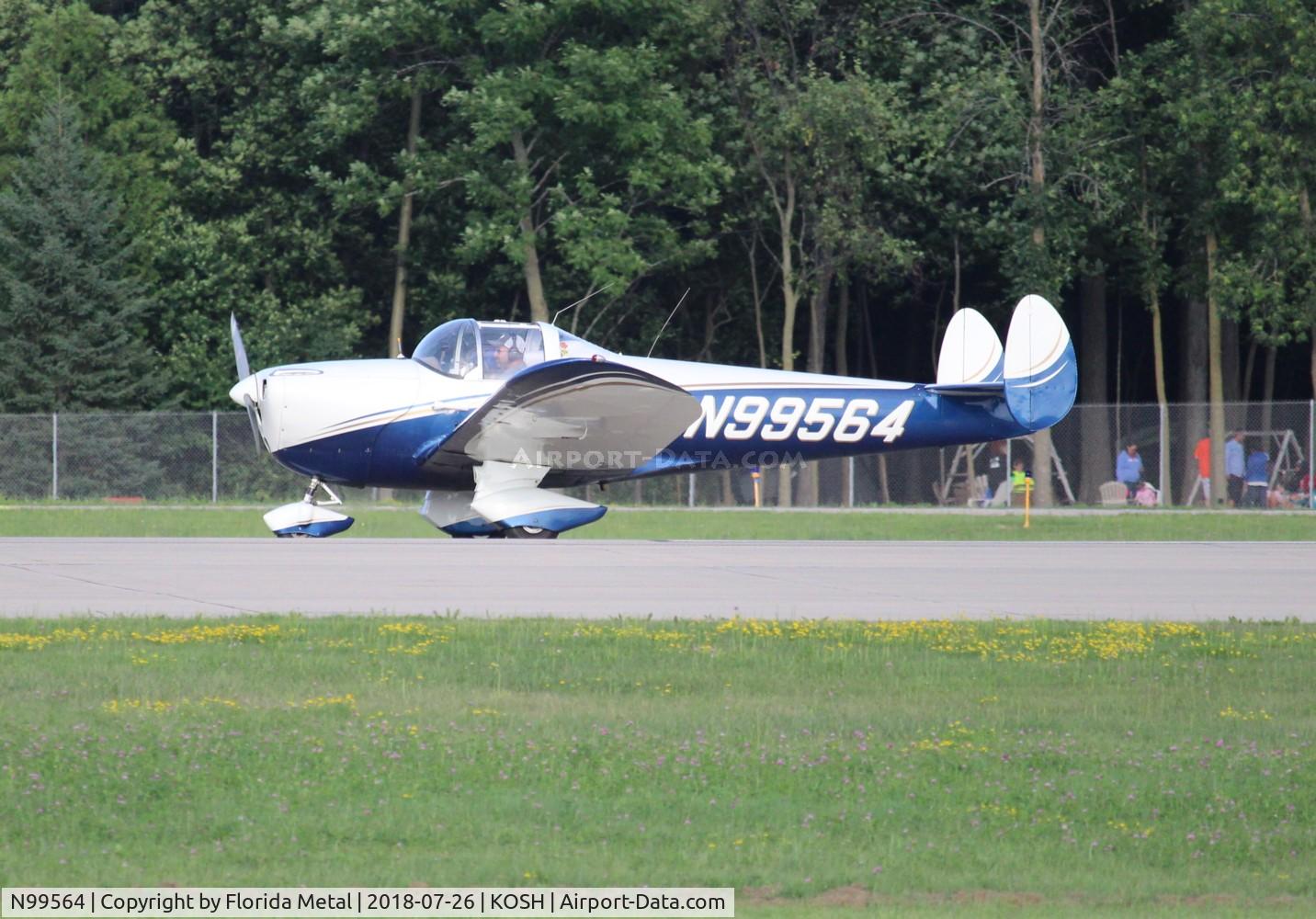 N99564, 1946 Erco 415C Ercoupe C/N 2187, EAA OSH 2018