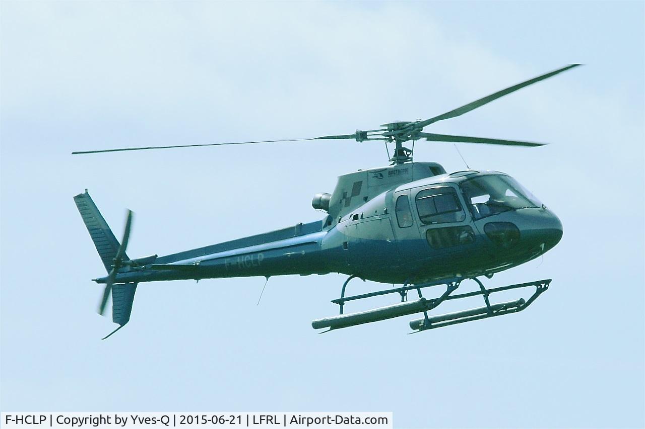 F-HCLP, Eurocopter AS-350B-2 Ecureuil Ecureuil C/N 4511, Eurocopter AS-350B-2 Ecureuil, Landing, Lanvéoc-Poulmic (LFRL) Open day 2015
