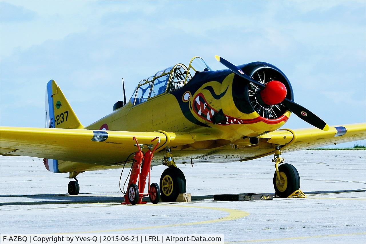 F-AZBQ, North American T-6G Texan C/N 182-535, North American T-6G Texan, Static display, Lanvéoc-Poulmic Naval Air Base (LFRL) Open day 2015