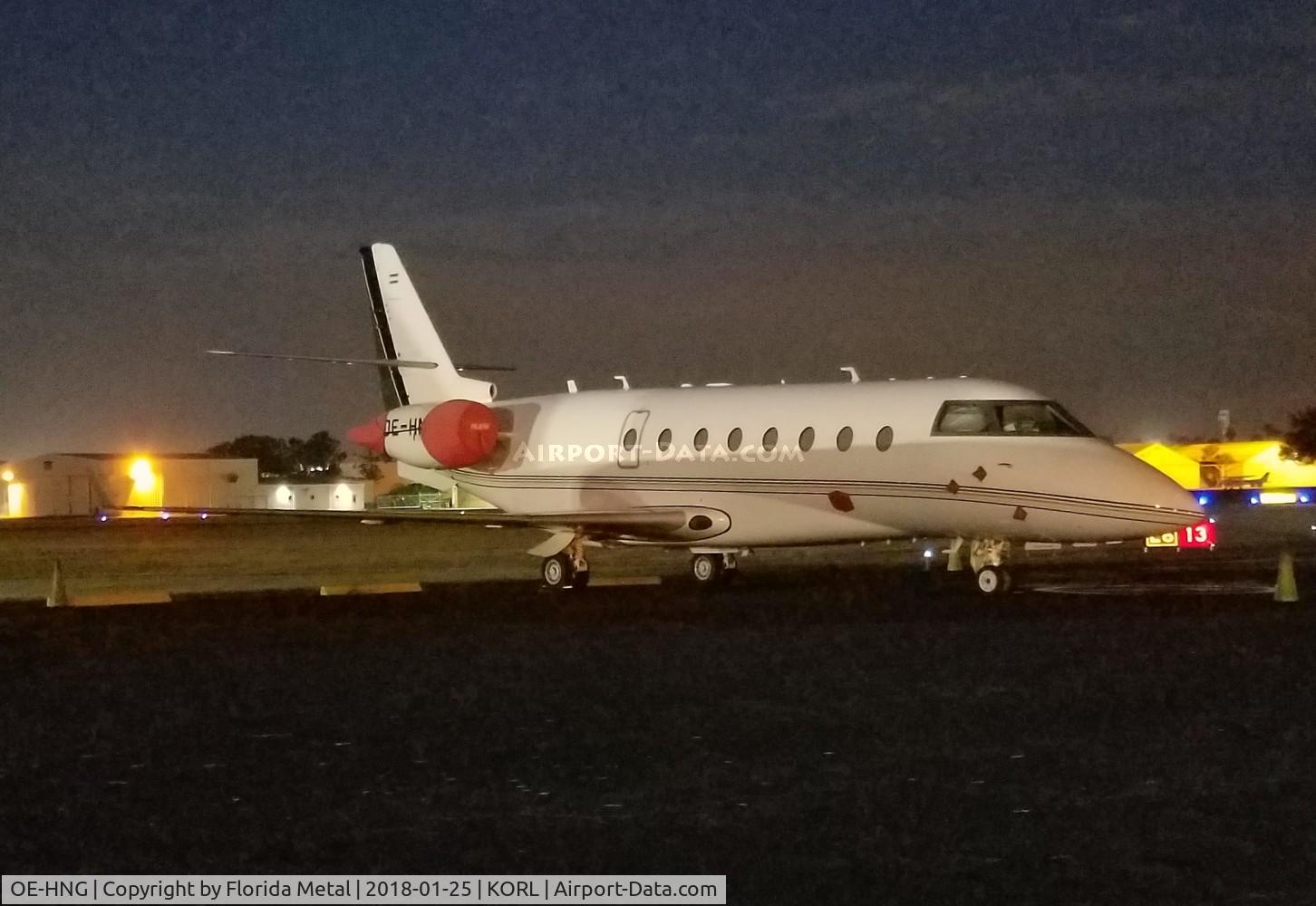 OE-HNG, 2009 Israel Aerospace Industries Gulfstream 200 C/N 231, ORL spotting 2018