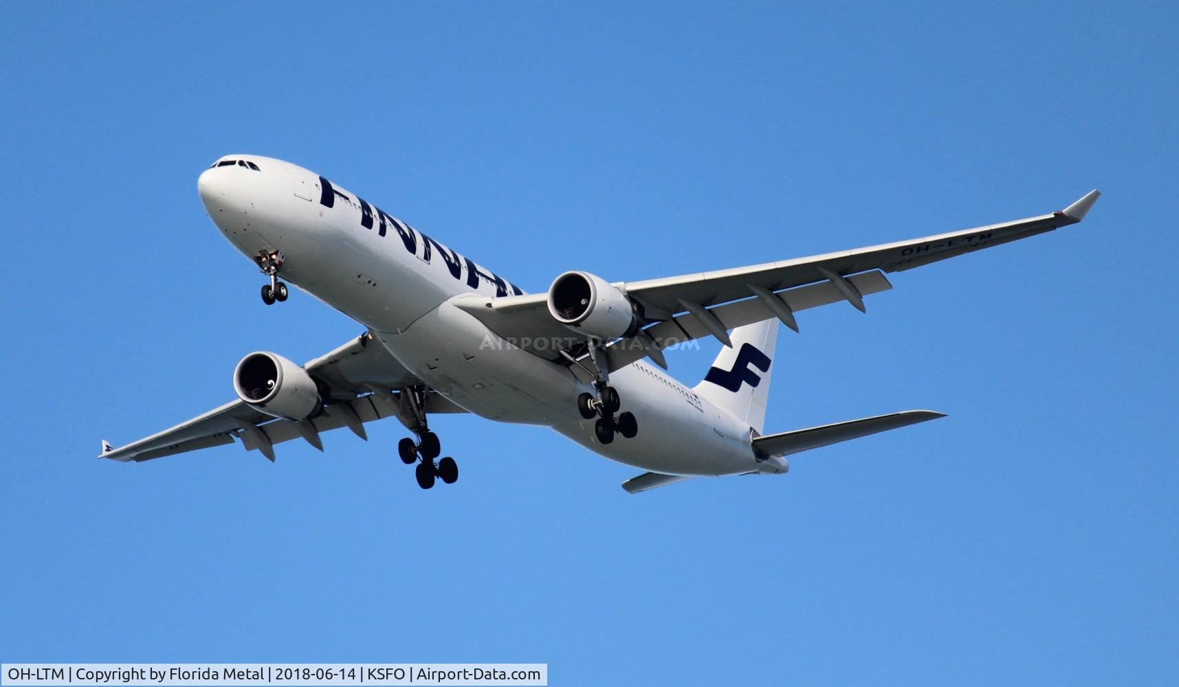 OH-LTM, 2009 Airbus A330-302E C/N 994, SFO spotting 2018