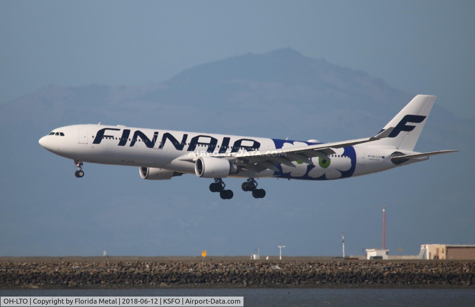 OH-LTO, 2009 Airbus A330-302X C/N 1013, SFO spotting 2018