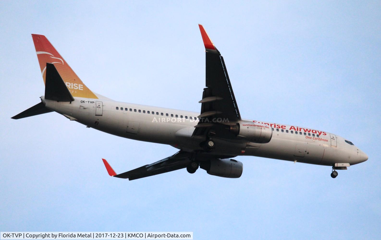 OK-TVP, 2002 Boeing 737-8K5 C/N 32907, MCO spotting 2017