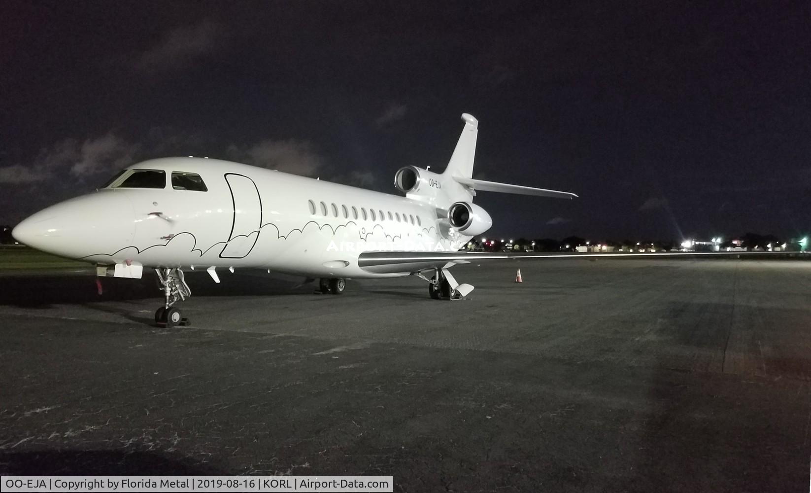 OO-EJA, 2011 Dassault Falcon 7X C/N 124, ORL spotting 2019