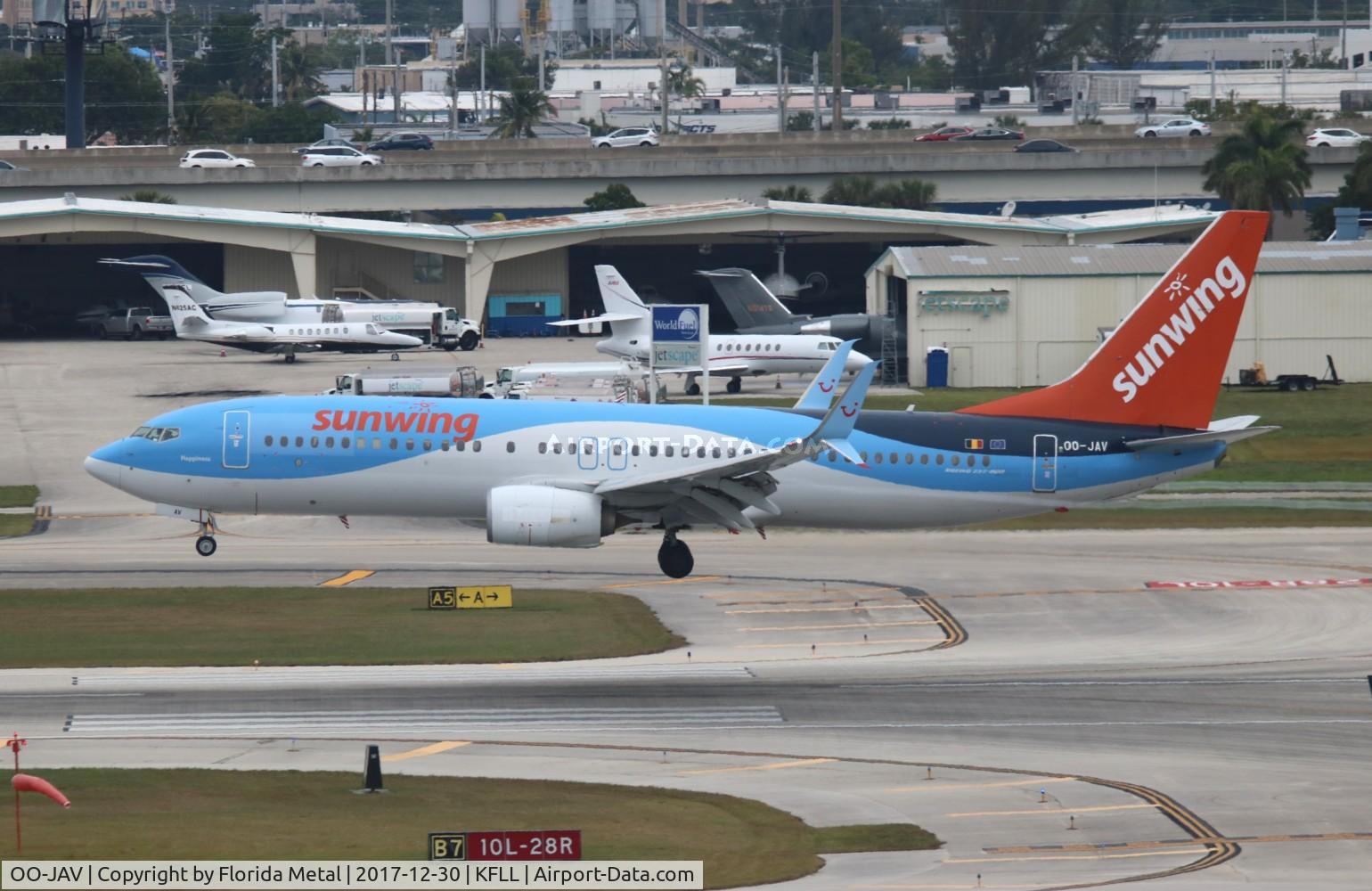 OO-JAV, 2013 Boeing 737-8K5 C/N 40943, FLL spotting 2017