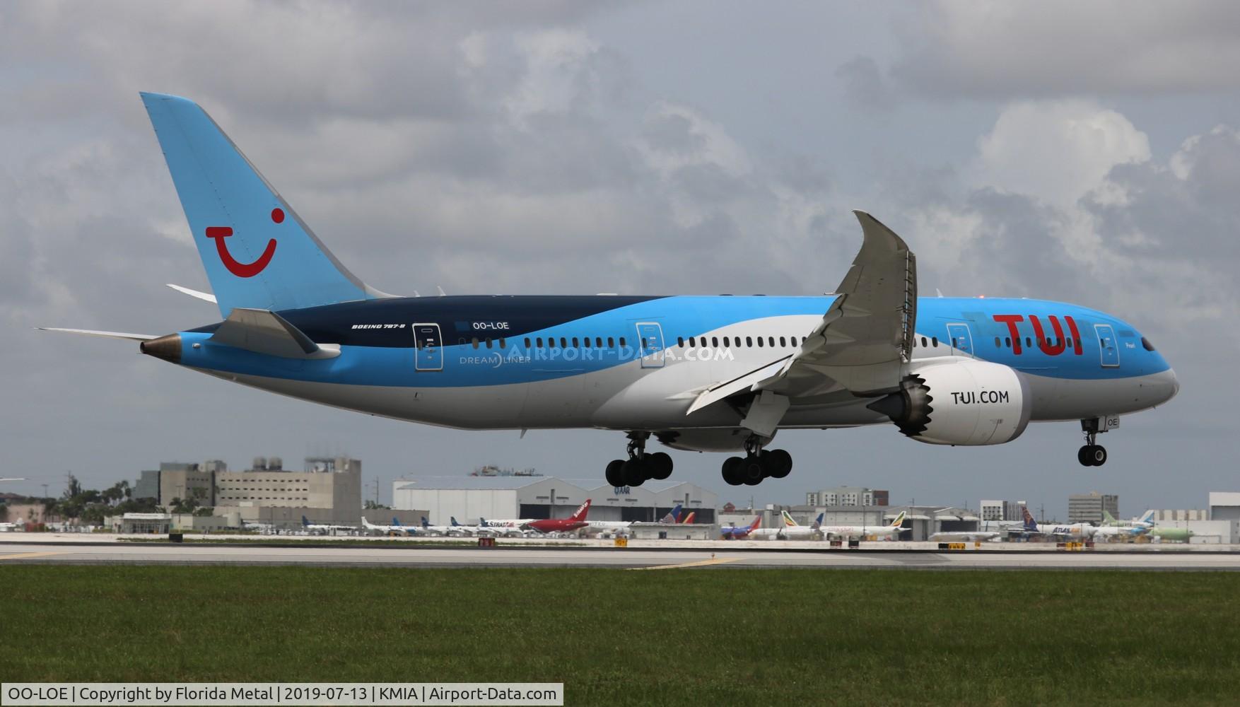 OO-LOE, 2015 Boeing 787-8 Dreamliner C/N 36426, MIA spotting 2019