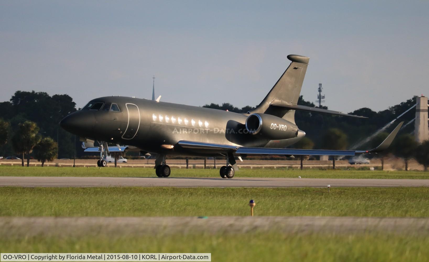OO-VRO, 2010 Dassault Falcon 2000EX C/N 196, ORL spotting 2015