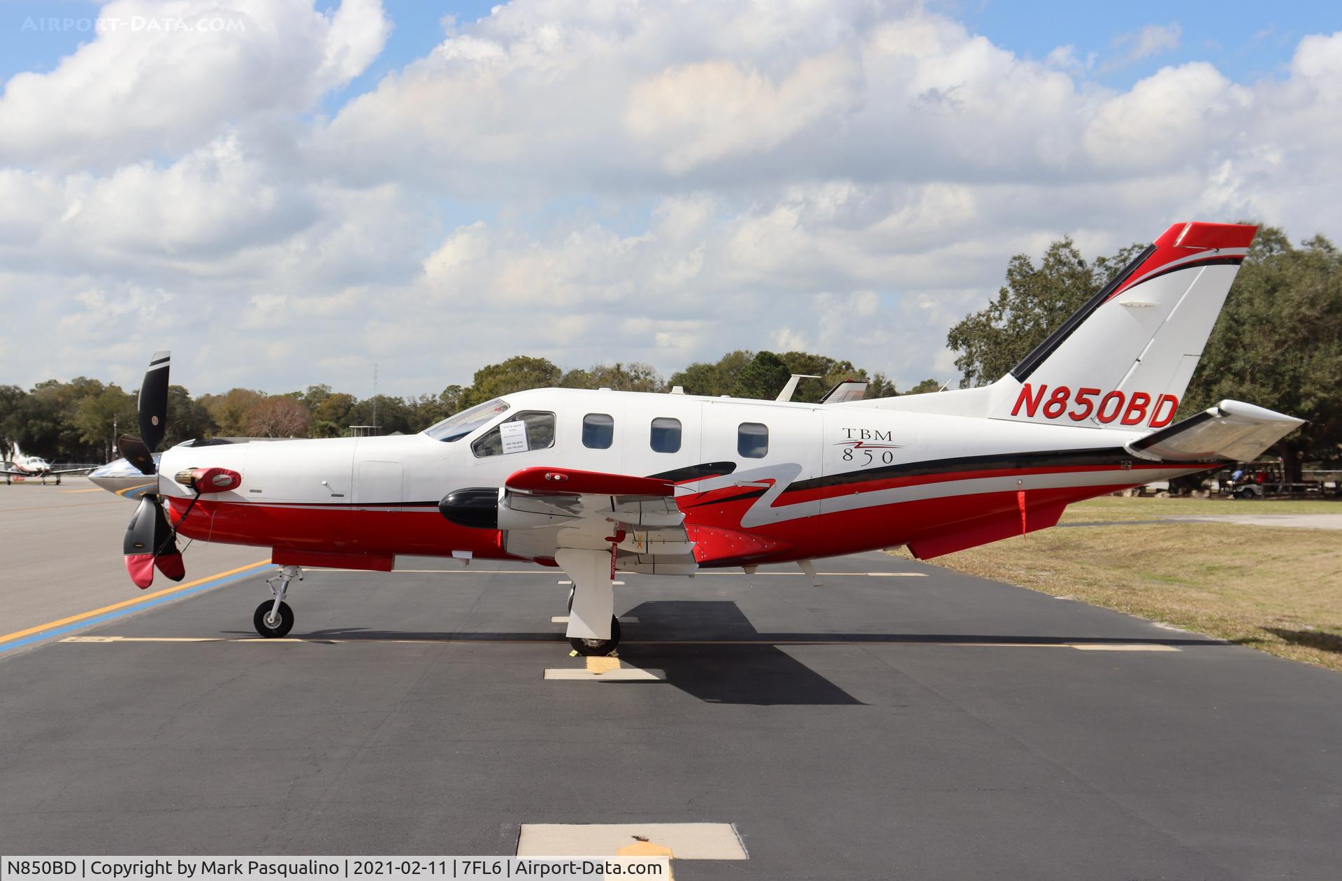 N850BD, 2008 Socata TBM-700 C/N 446, Socata TBM-850