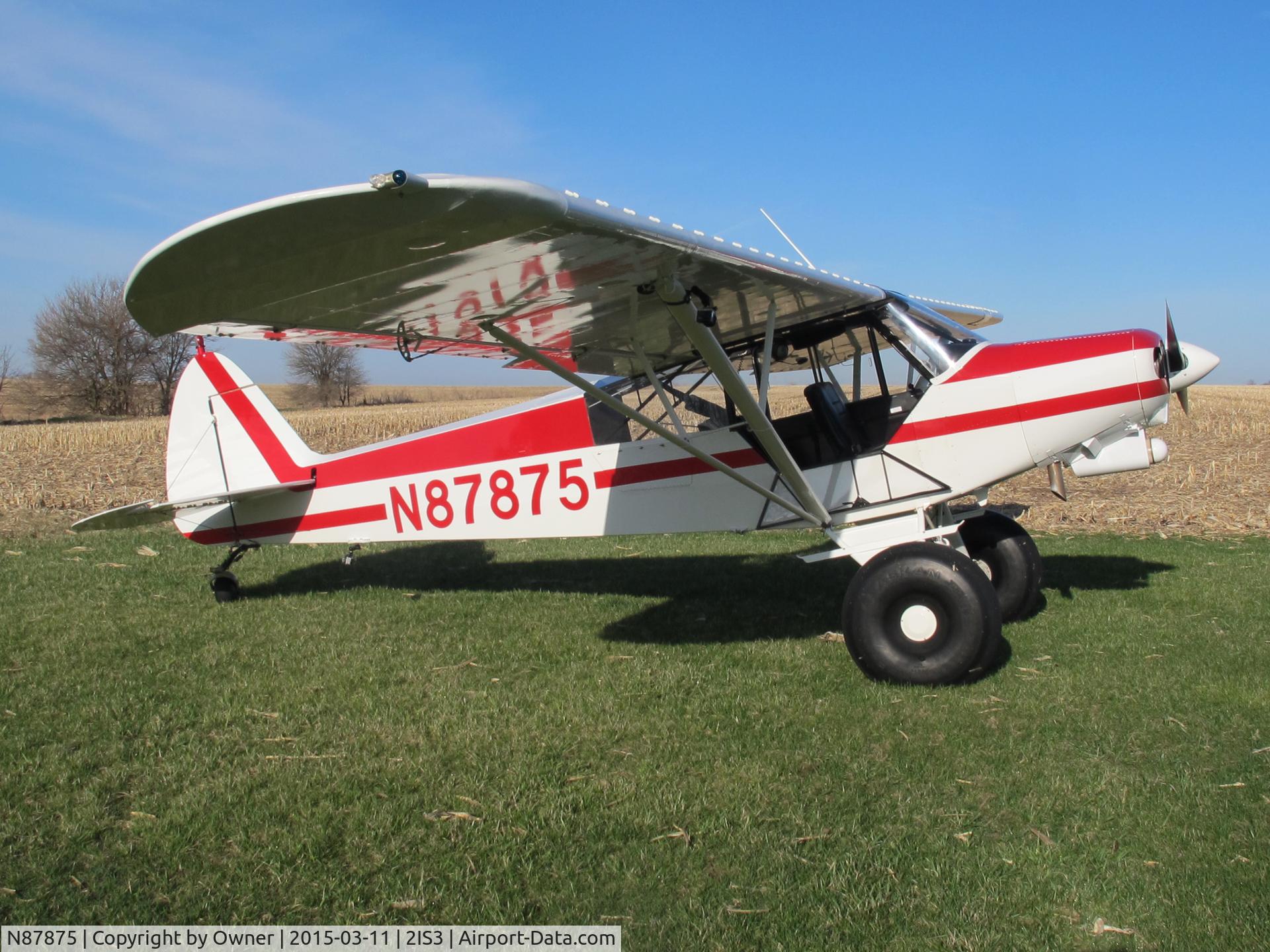 N87875, 1954 Piper PA-18-135 Super Cub C/N 18-3589, 1954 Piper Supercub, PA18 L21B.  Lots of Bush Mods