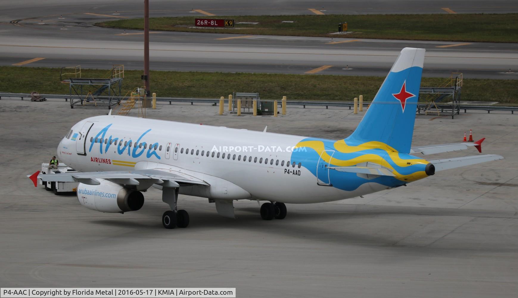 P4-AAC, 1996 Airbus A320-232 C/N 573, MIA spotting 2016