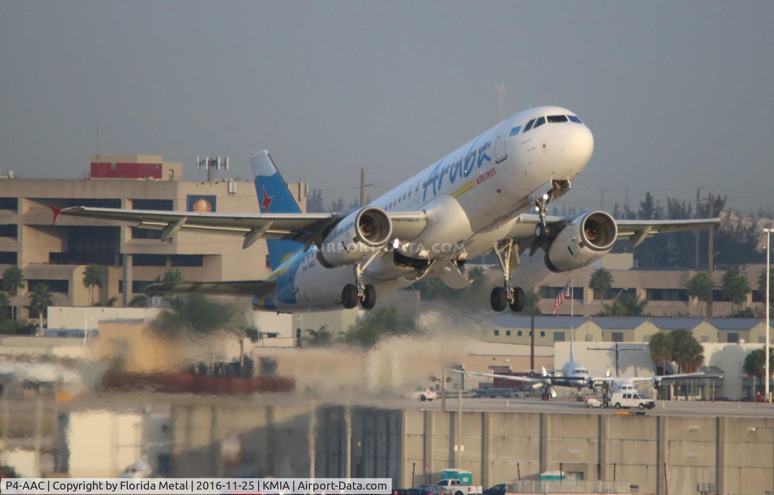 P4-AAC, 1996 Airbus A320-232 C/N 573, MIA spotting 2016