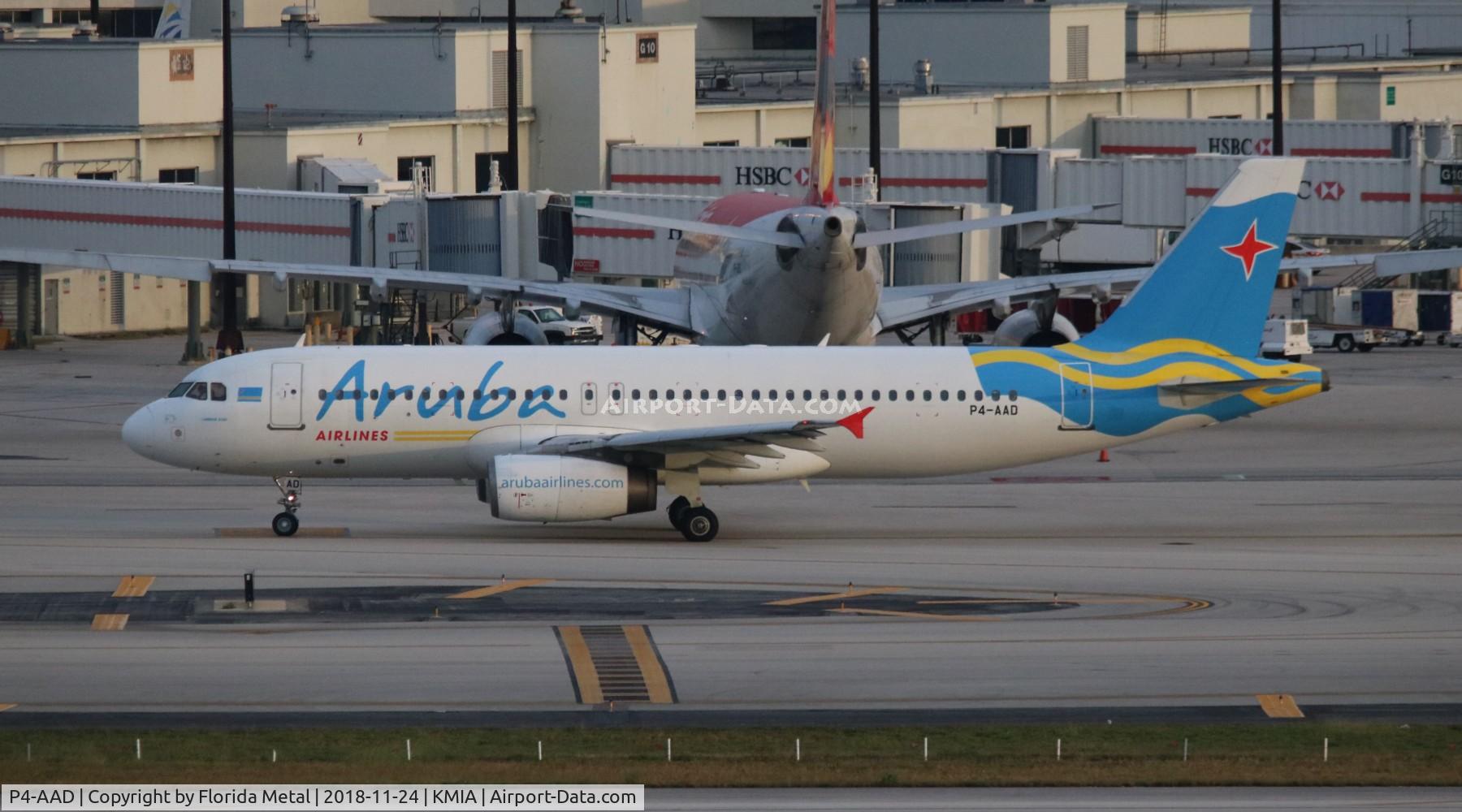 P4-AAD, 1998 Airbus A320-232 C/N 805, MIA spotting 2018