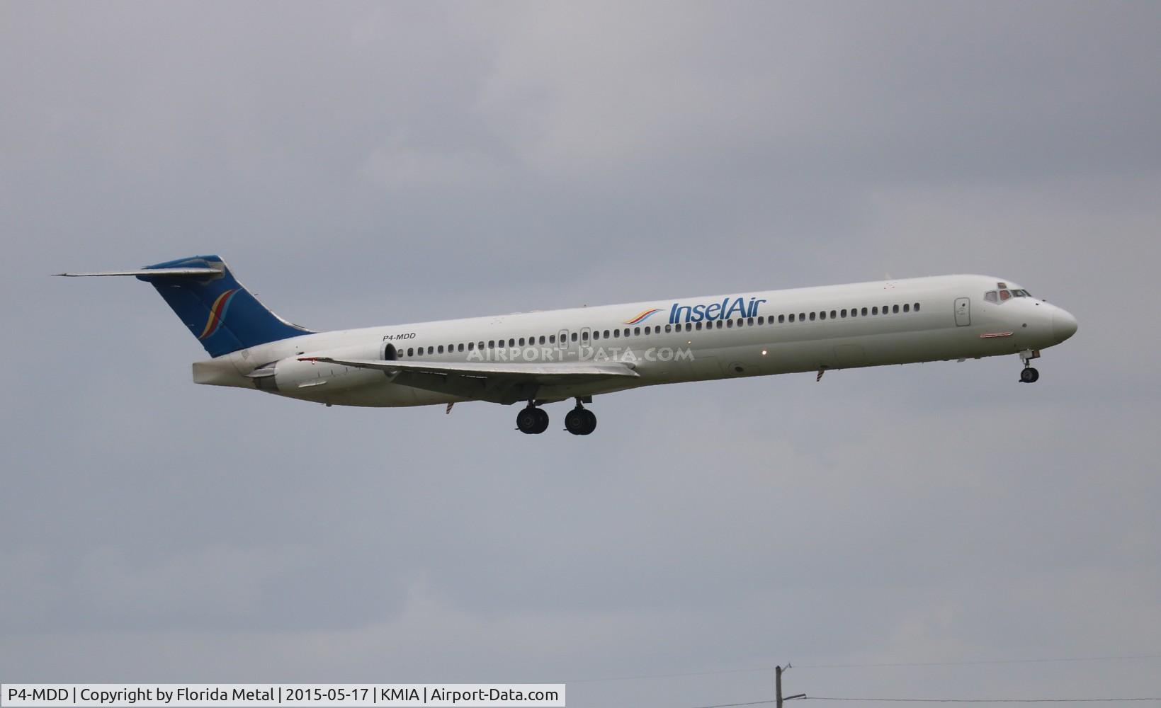 P4-MDD, 1990 McDonnell Douglas MD-82 (DC-9-82) C/N 49972, MIA Spotting 2015