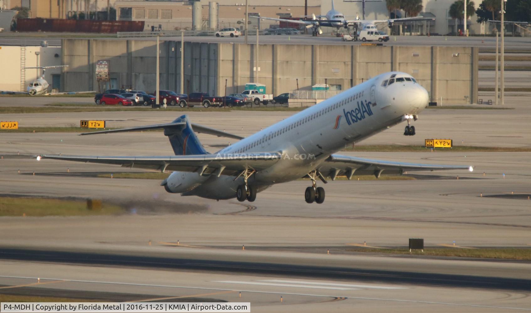 P4-MDH, 1999 McDonnell Douglas MD-83 (DC-9-83) C/N 53624, MIA spotting 2016