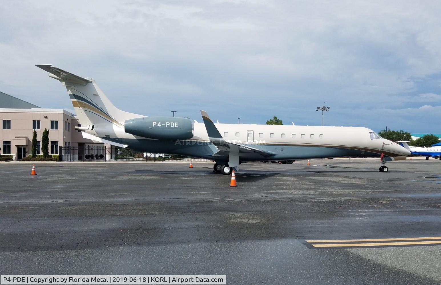 P4-PDE, 2006 Embraer EMB-135BJ Legacy C/N 14500955, ORL Spotting 2019