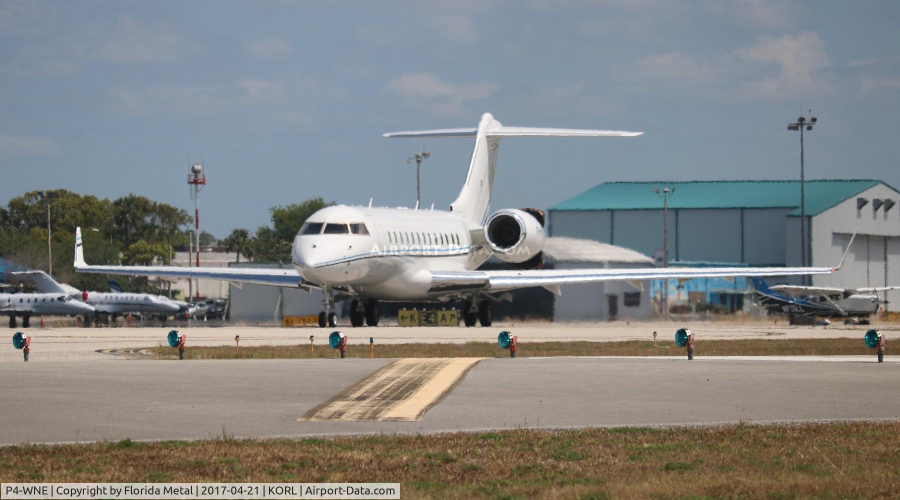 P4-WNE, 2010 Bombardier BD-700-1A10 Global Express C/N 9403, ORL spotting 2017